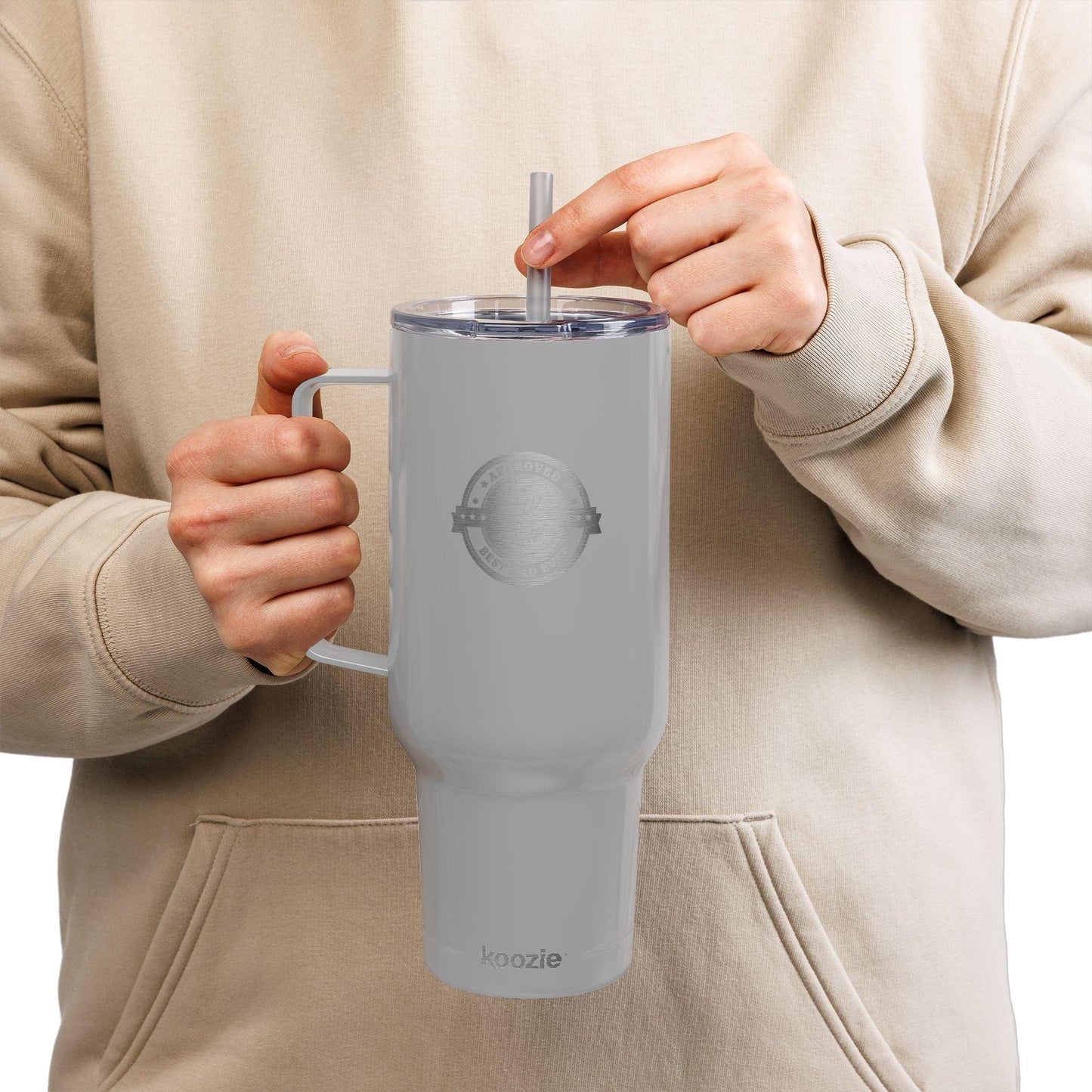 Personalized Husband Dad Grandpa Insulated Tumbler, 40oz Engraved Travel Cup, Custom Drinkware for Hot & Cold, Perfect for Celebrations