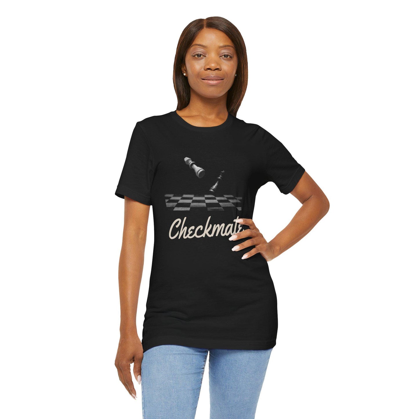 Chess Checkmate Unisex Tee - Perfect Gift for Gamers, Chess Lovers, Casual Wear, Competitions, and Game Nights