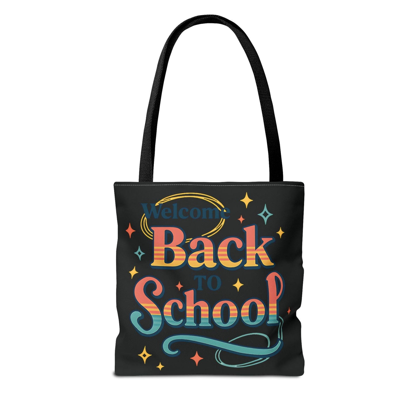 Back to School Tote Bag - Stylish Carryall for Students, School Events, College, Eco-Friendly, Gift for Teacher Appreciation Back to School