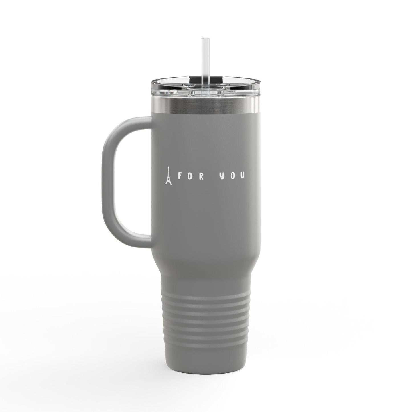 Insulated Travel Tumbler with Straw - Perfect for Coffee Lovers, Hot Beverages, Road Trips, Office Use, & Travel, Summer Day Tumbler