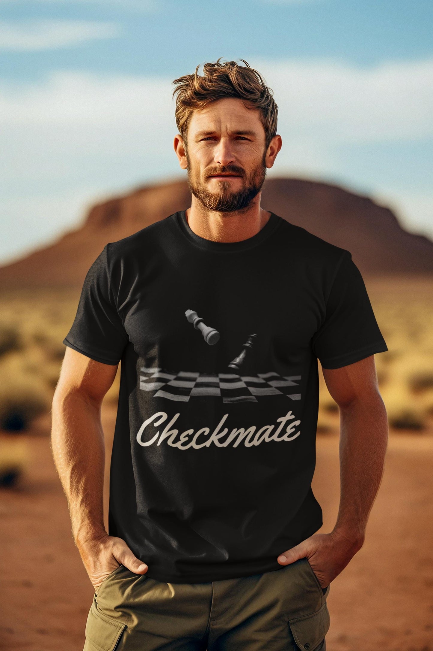 Chess Checkmate Unisex Tee - Perfect Gift for Gamers, Chess Lovers, Casual Wear, Competitions, and Game Nights