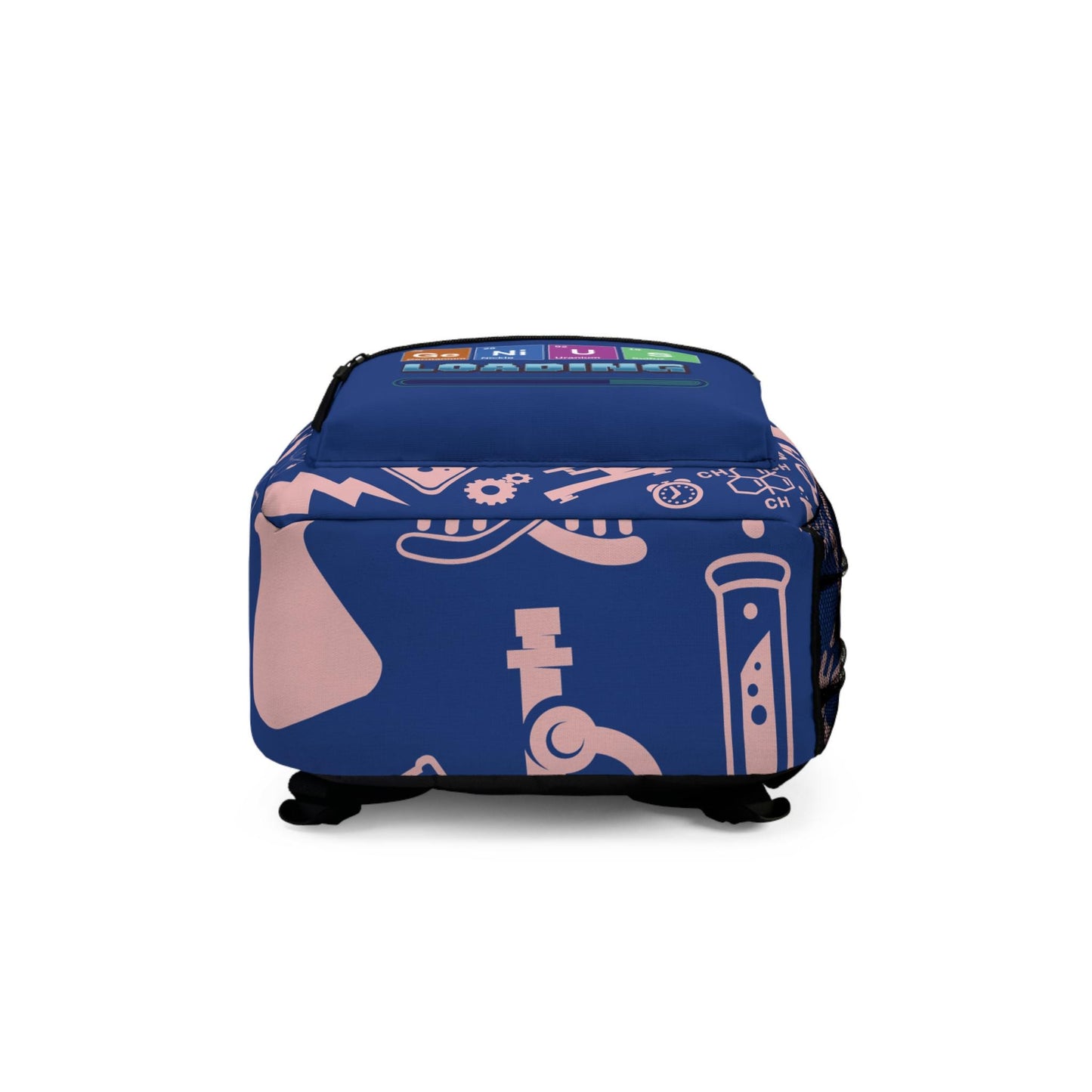 Genius Loading Backpack - Fun Science Bag for Students, Back to School Nerdy Bag, Science Lover Book Bag, STEM Student, Back to School Bag