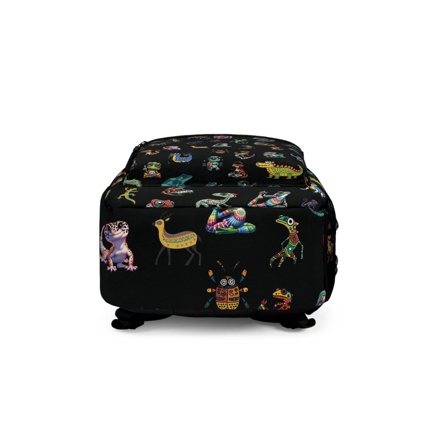 Animal Print Kids Backpack, Personalized School Bag for Elementary & Middle School Kids, Custom Name Bag for Gamer Enthusiast Back-to-School