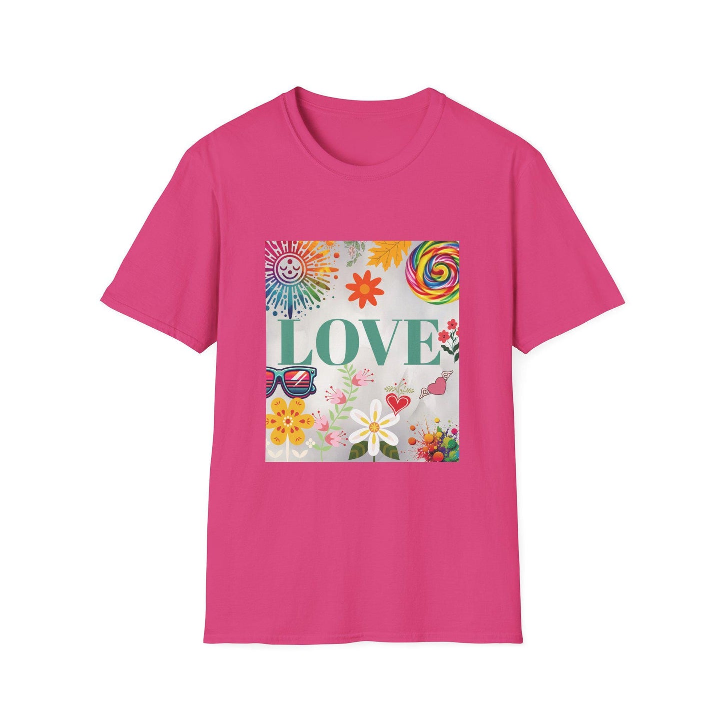 Nothing Says Love More Than Colorful Summer Blossom Flower Nostalgic Memories Tee, Hello Summer Tee, Summer Beach Vibes TShirt For Her & Him
