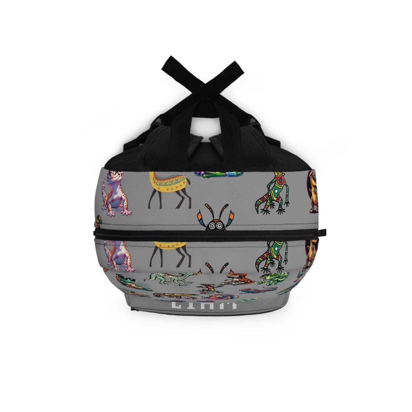 Animal Print Kids Backpack, Personalized School Bag for Elementary & Middle School Kids, Custom Name Bag for Gamer Enthusiast Back-to-School