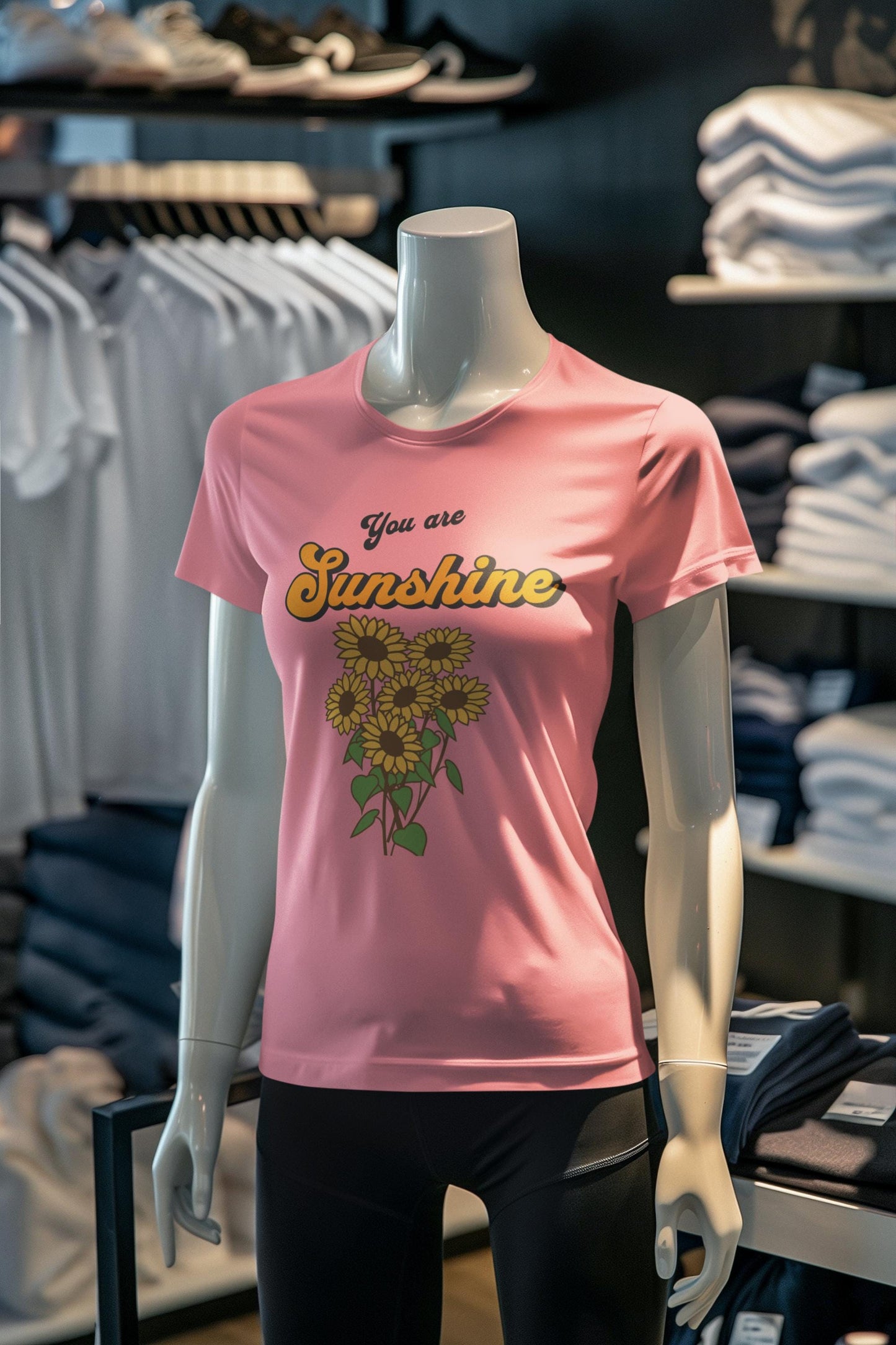 Sunflower Graphic Boho Tee | You Are Sunshine T-Shirt, Gift for Him & Her, Botanical Shirt, Nature Lover Apparel, Summer Comfort Color Shirt