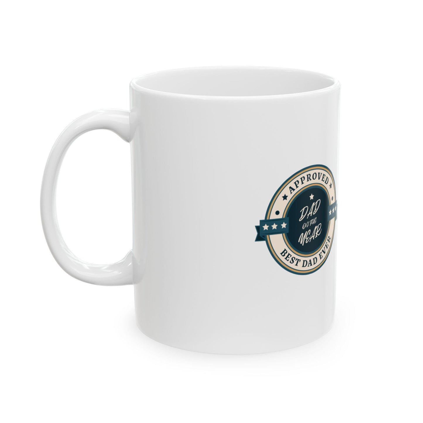 Personalized Husband Dad Grandpa Ceramic Mug - Perfect for Father's Day, Birthday Gift, Coffee Lover, Unique Dad Gift, Home Office Decor
