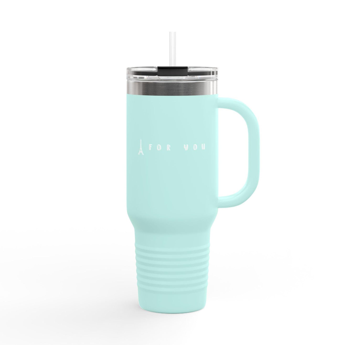 Insulated Travel Tumbler with Straw - Perfect for Coffee Lovers, Hot Beverages, Road Trips, Office Use, & Travel, Summer Day Tumbler