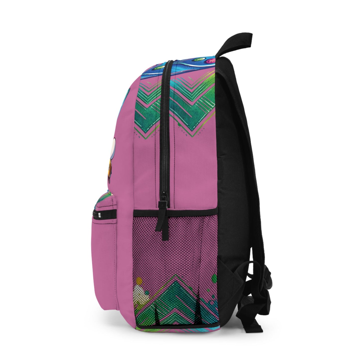 Personalized Name Gamer School Bookbag, Gaming Back to School Gear, Game Characters School Bag for Boys & Girls, Gamer Back to School Bag