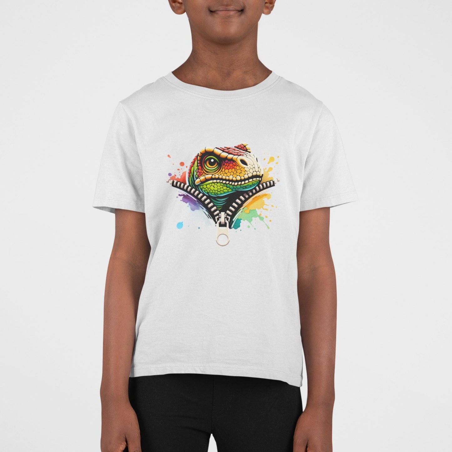 Kids Dinosaur Graphic Tee, Fun Shirt for Children, Cool Summer Clothing, Gift for Kids, Party Wear, Youth Tee, Children's Favorite Reptile