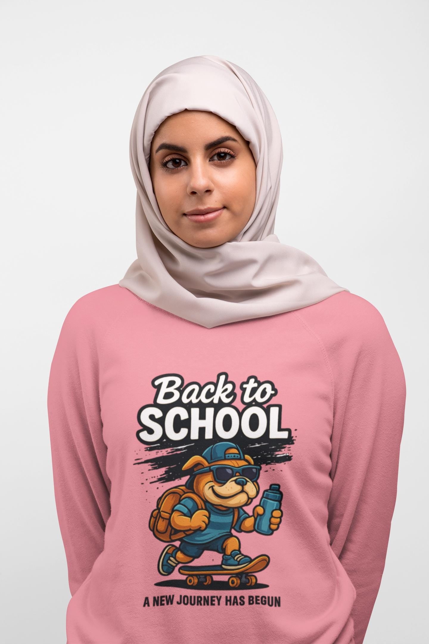 Back to School Youth Crewneck Sweatshirt, Cozy Pullover for Kids, Welcome Back Sweatshirt, Back2School Sweatshirt, Student Sweatshirt