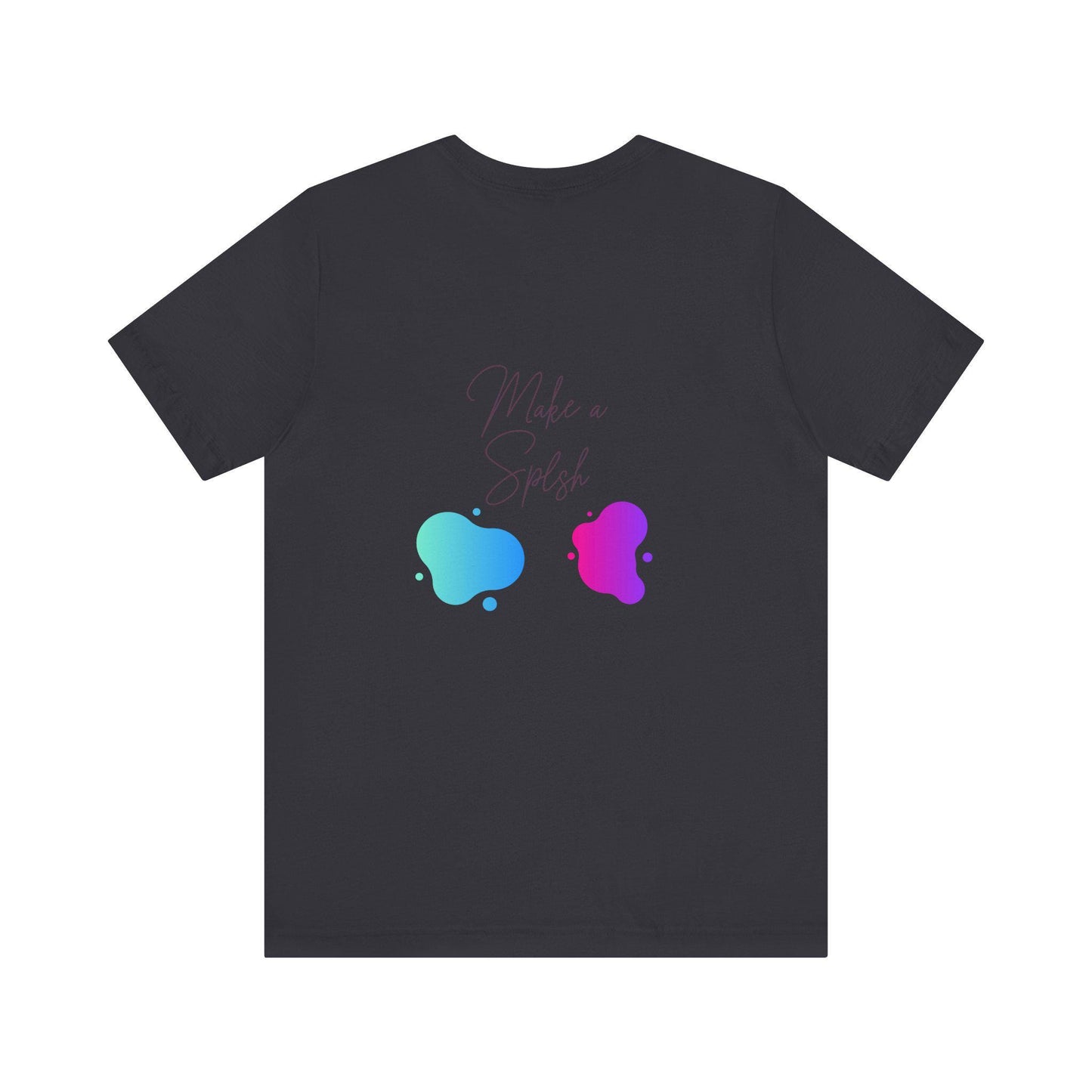 A stylish T-Shirt with a unique 'Make a slash' design, giving off a trendy and edgy vibe. Ideal for fashion-forward individuals.