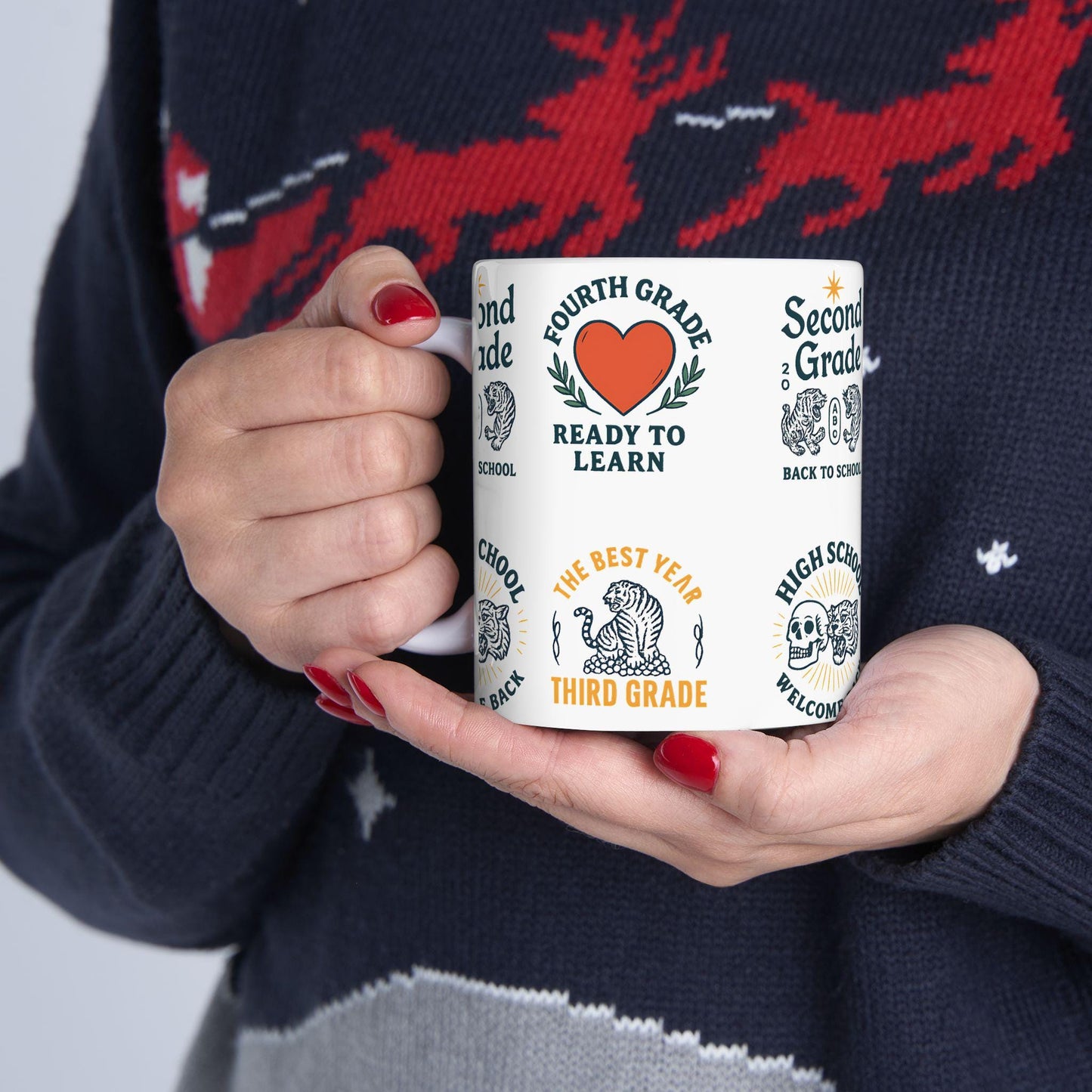 Inspiring Drinkware for Back to School - Drinkware Gift for Coffee Lovers, Espresso Mug, Ideal Back 2 School Gift for Teachers and Parents