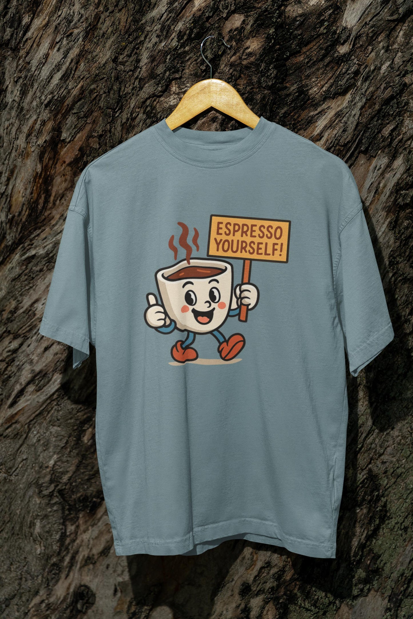 Espresso Yourself T-Shirt, Fun Coffee Tee, Casual Tee for Baristas, Quirky Drink Humor Tee, Espresso Espresso Drinker Gift, Iced Espresso