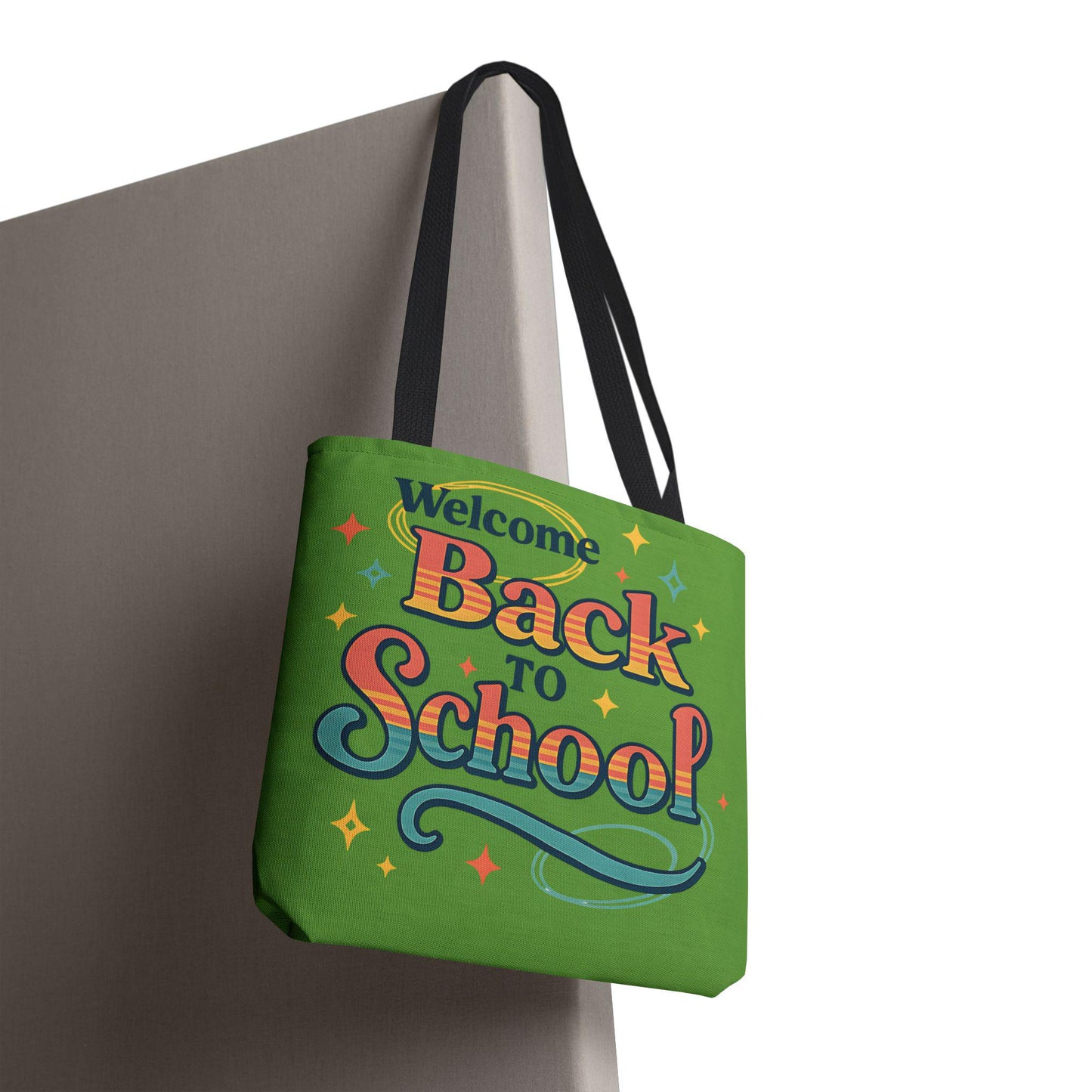 Back to School Tote Bag - Stylish Carryall for Students, School Events, College, Eco-Friendly, Gift for Teacher Appreciation Back to School
