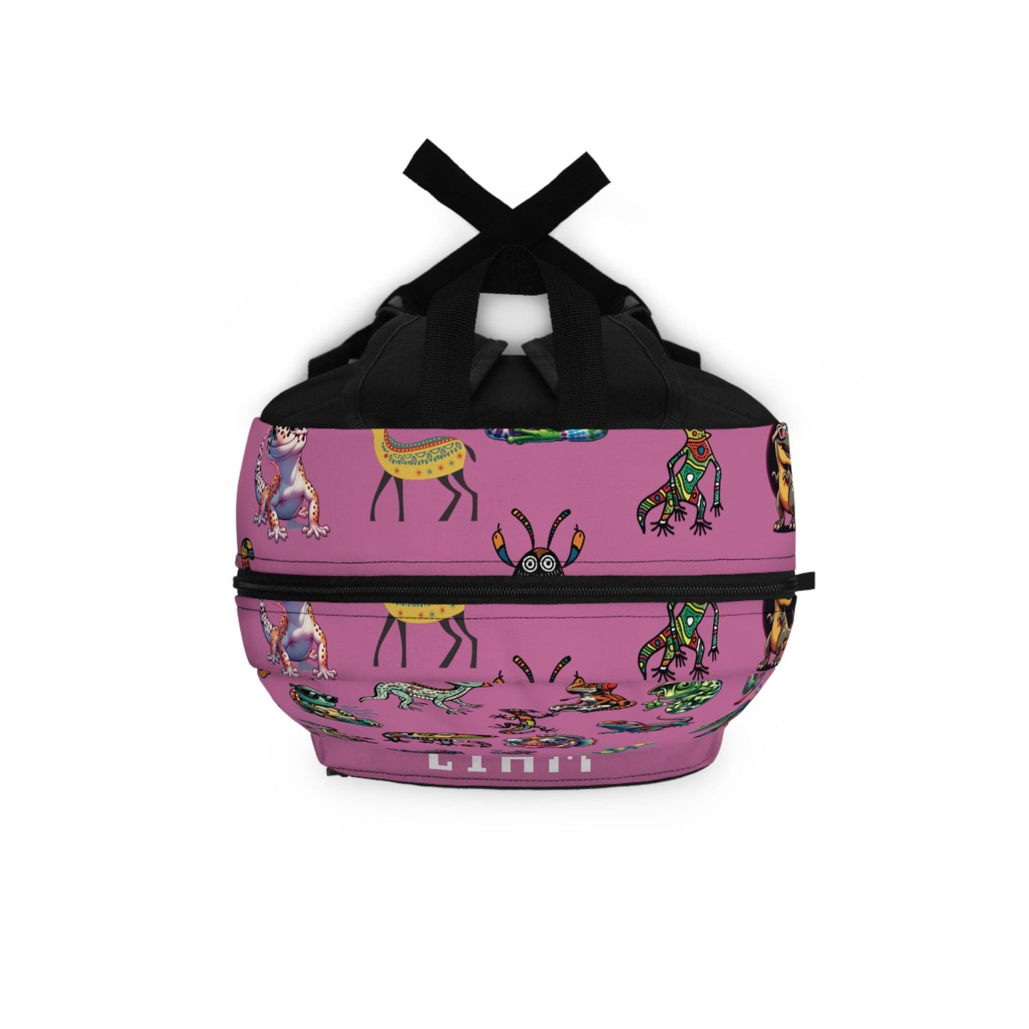 Animal Print Kids Backpack, Personalized School Bag for Elementary & Middle School Kids, Custom Name Bag for Gamer Enthusiast Back-to-School