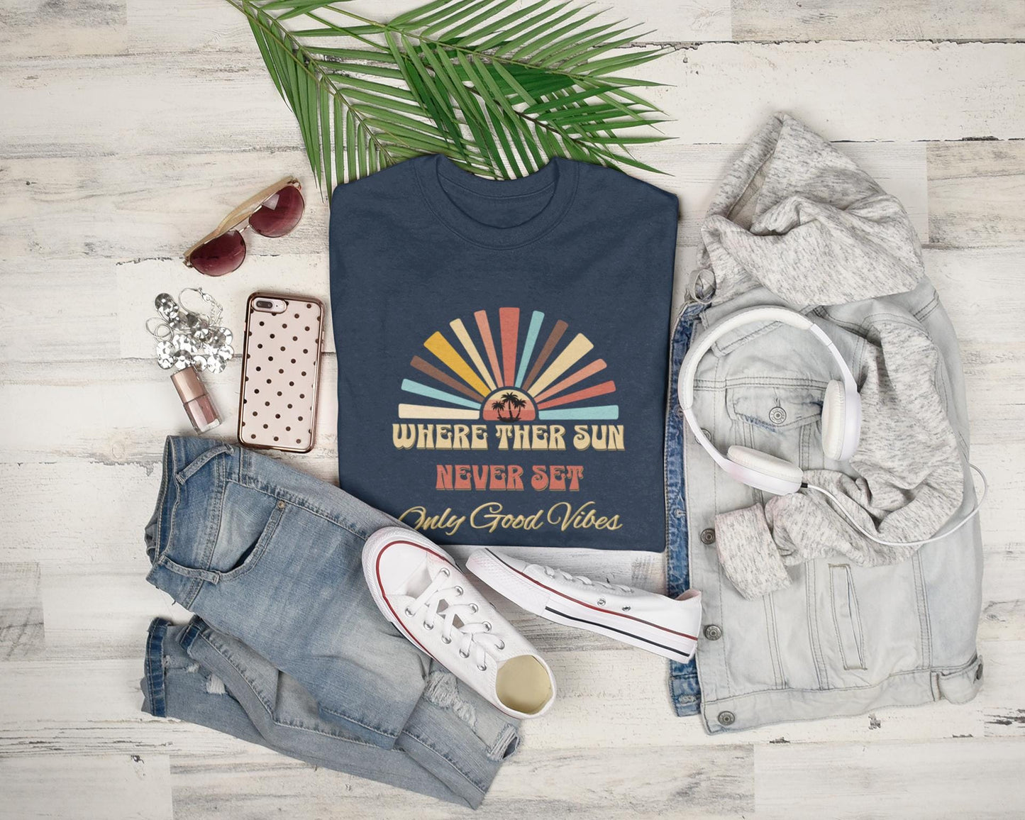 Sunshine Shirt, Summer Vibe Shirt, Everyday Comfort Colors, Only Good Vibes, Retro Sunset Rays Shirt, Weekend Style To, Unisex Casual Wear