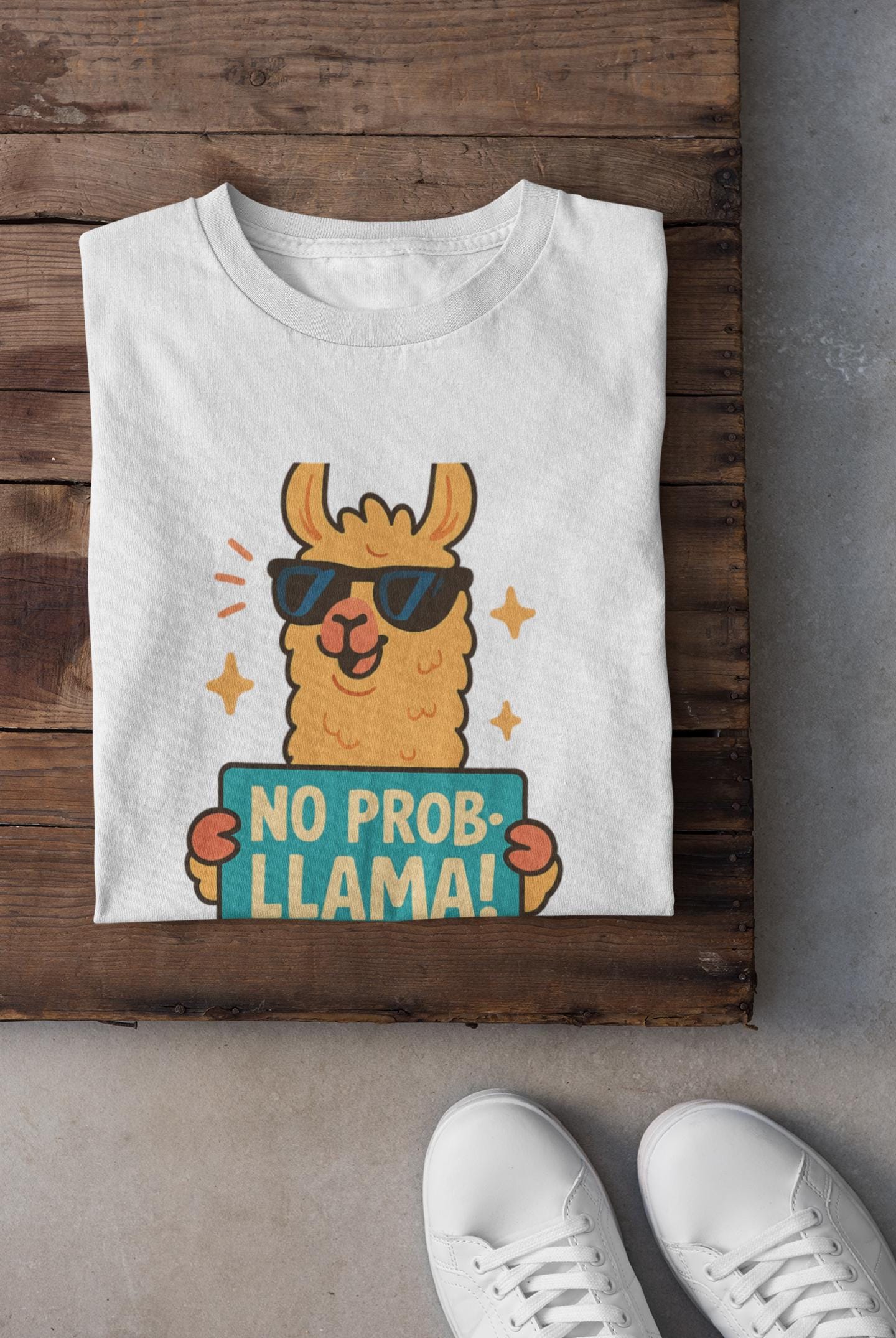 Kids Llama T-Shirt - Fun Cotton Tee for Playful Children, Birthday Parties, Summer Outfits, Casual Animal Lovers Tee, Back to School Apparel