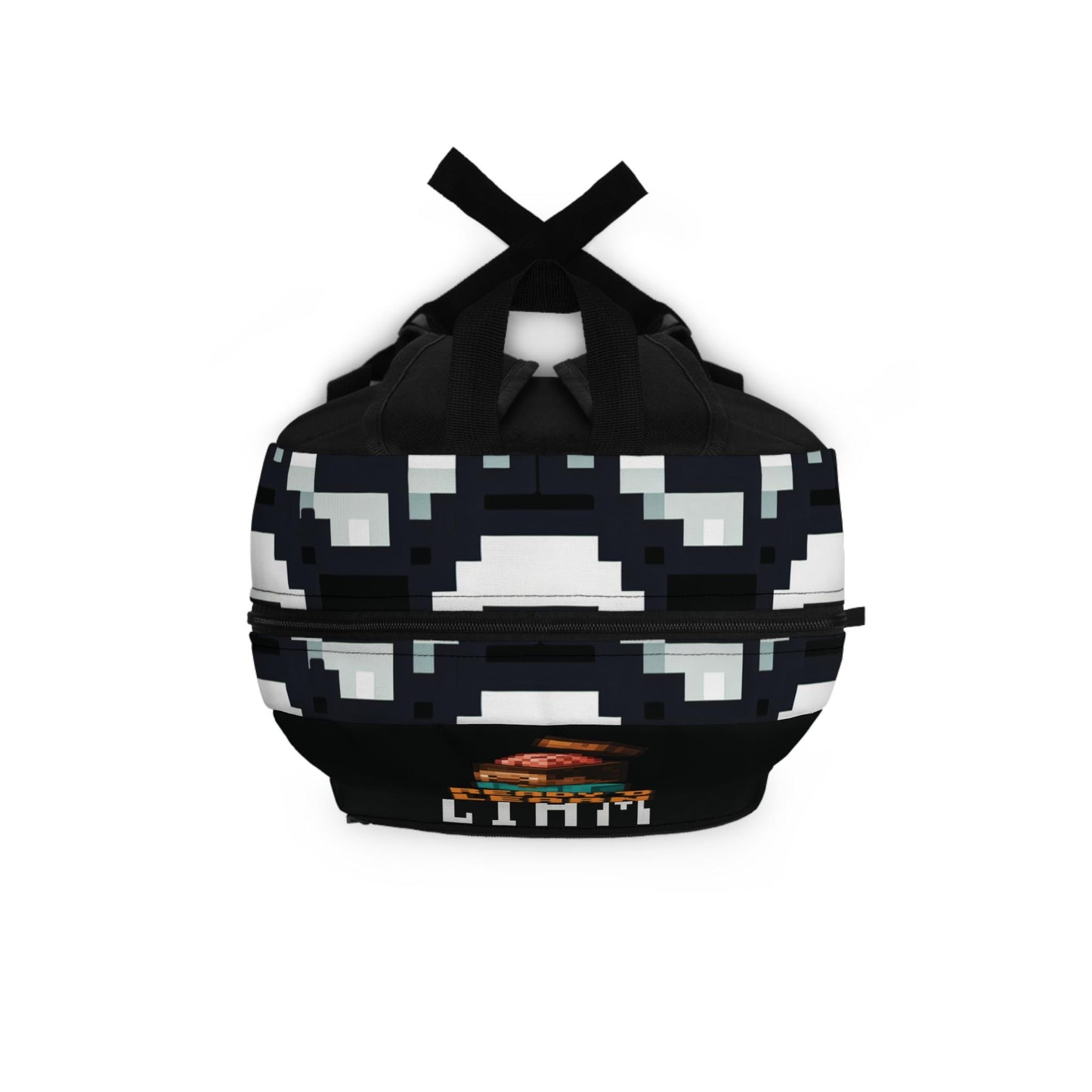 Minecraft Inspired Backpack, Personalized School Bag for Elementary & Middle School Kid, Custom Name Bag for Gamer Enthusiast Back-to-School