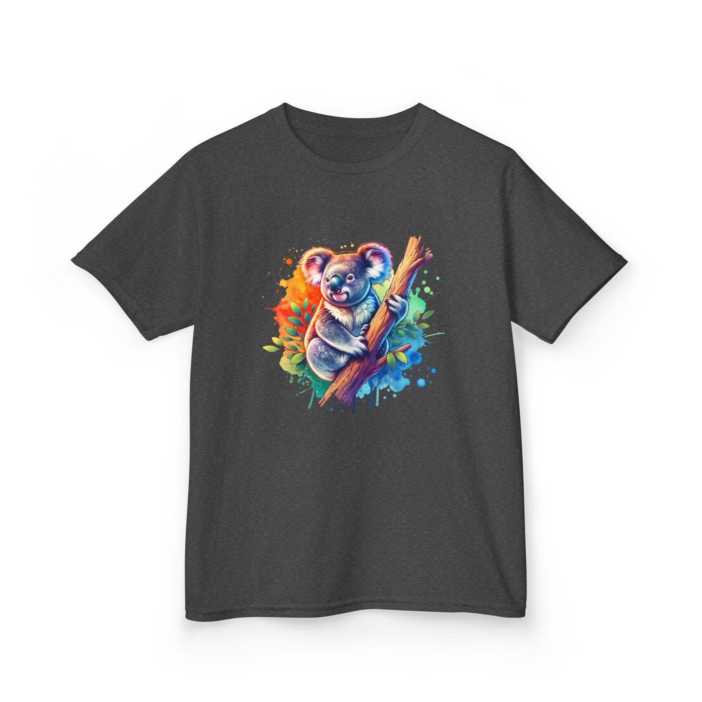 Children's Colorful Koala Tee, Fun Kids T-Shirt, Animal Tee, Gift for Nature Lovers, Birthday Present, Great Gift for Boys and Girls
