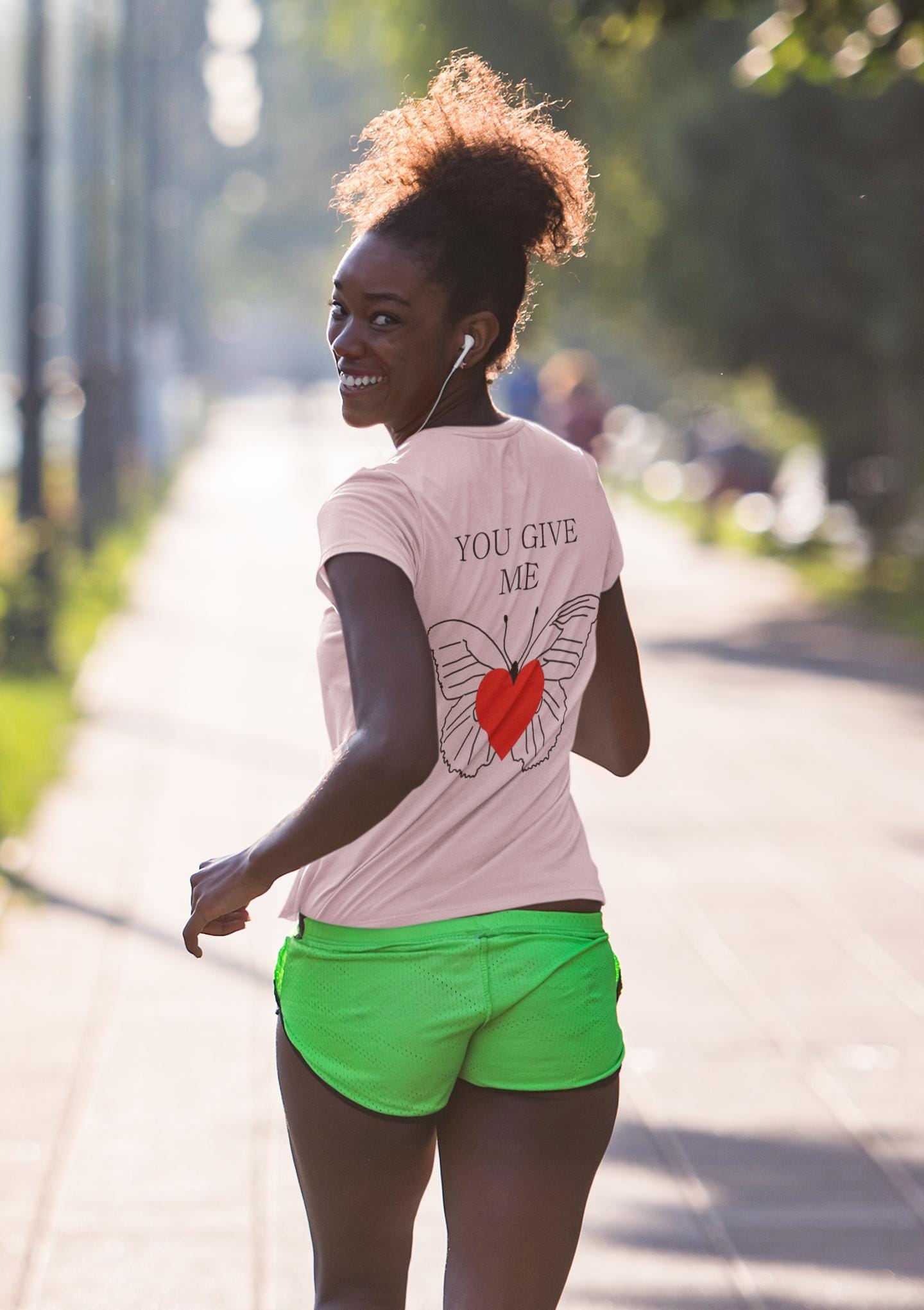 Butterfly Love Tee, Casual Shirt for Nature Lovers, Gift for Girlfriend, Romantic Gift, Summer Wear