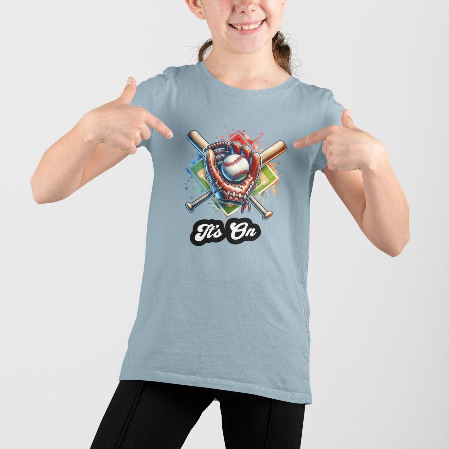 Baseball Vibes Kids Tee, Youth Sports Shirt, Fun Playtime Top, Perfect Gift for Little Athletes, Birthday Party Wear, Back to School Apparel