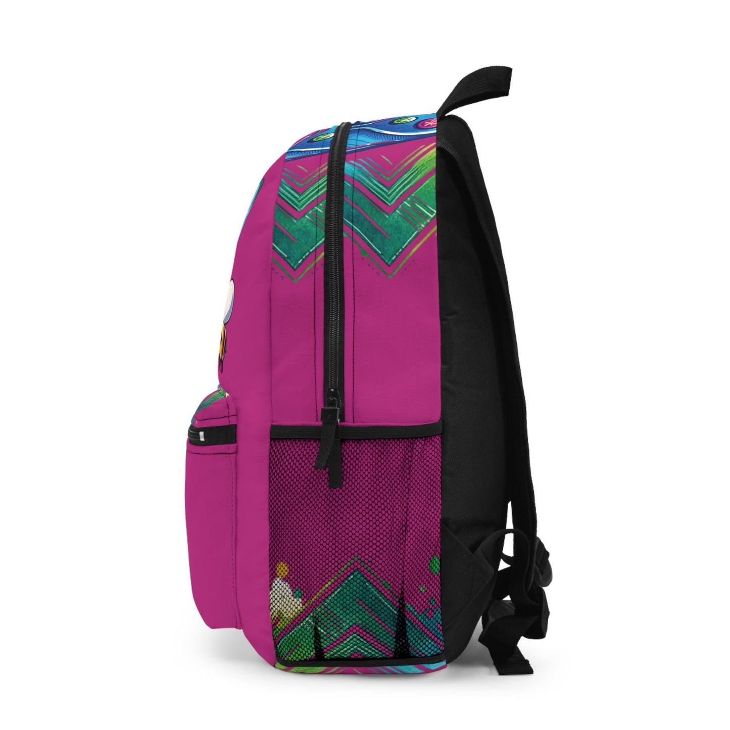 Personalized Name Gamer School Bookbag, Gaming Back to School Gear, Game Characters School Bag for Boys & Girls, Gamer Back to School Bag