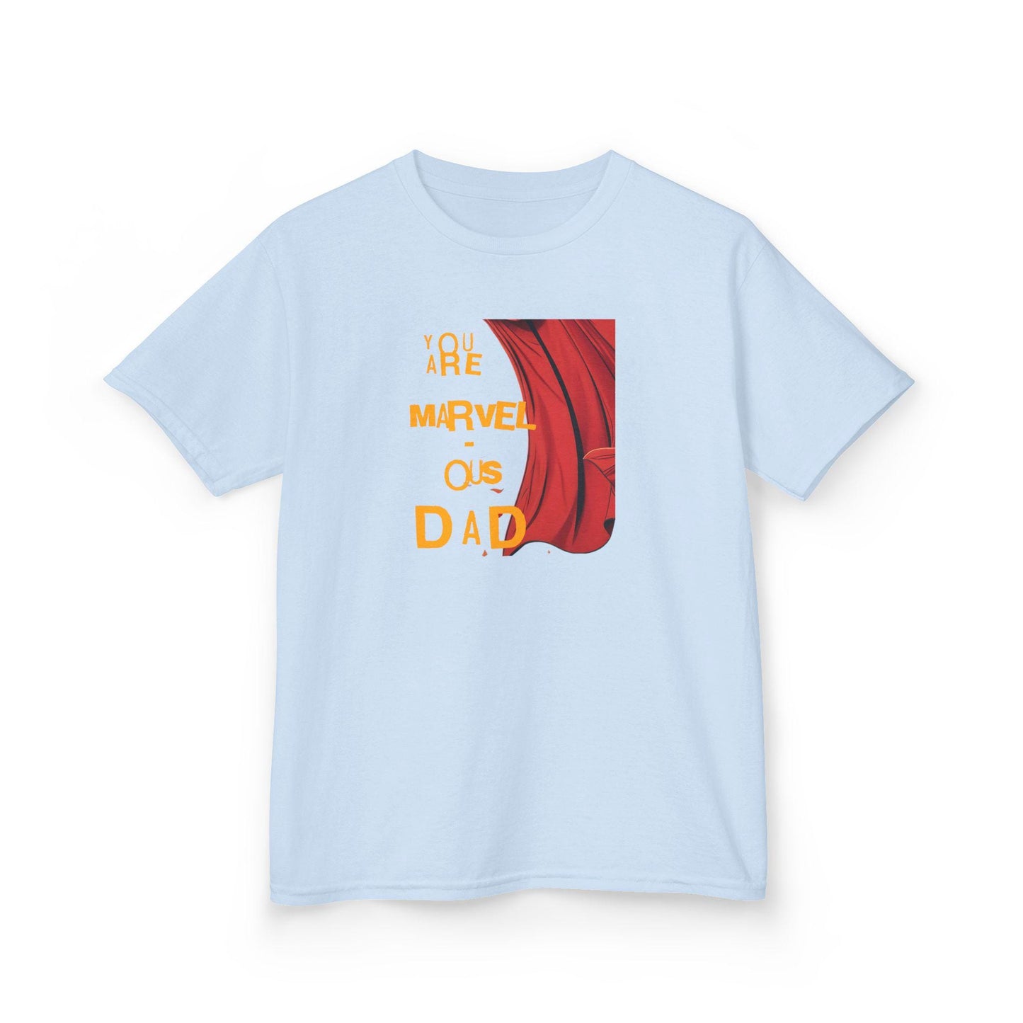 Marvelous Dad Kids Tee, Gift for Father's Day, Birthday Shirt for Boys, Motivational Tee, Casual Kids Wear
