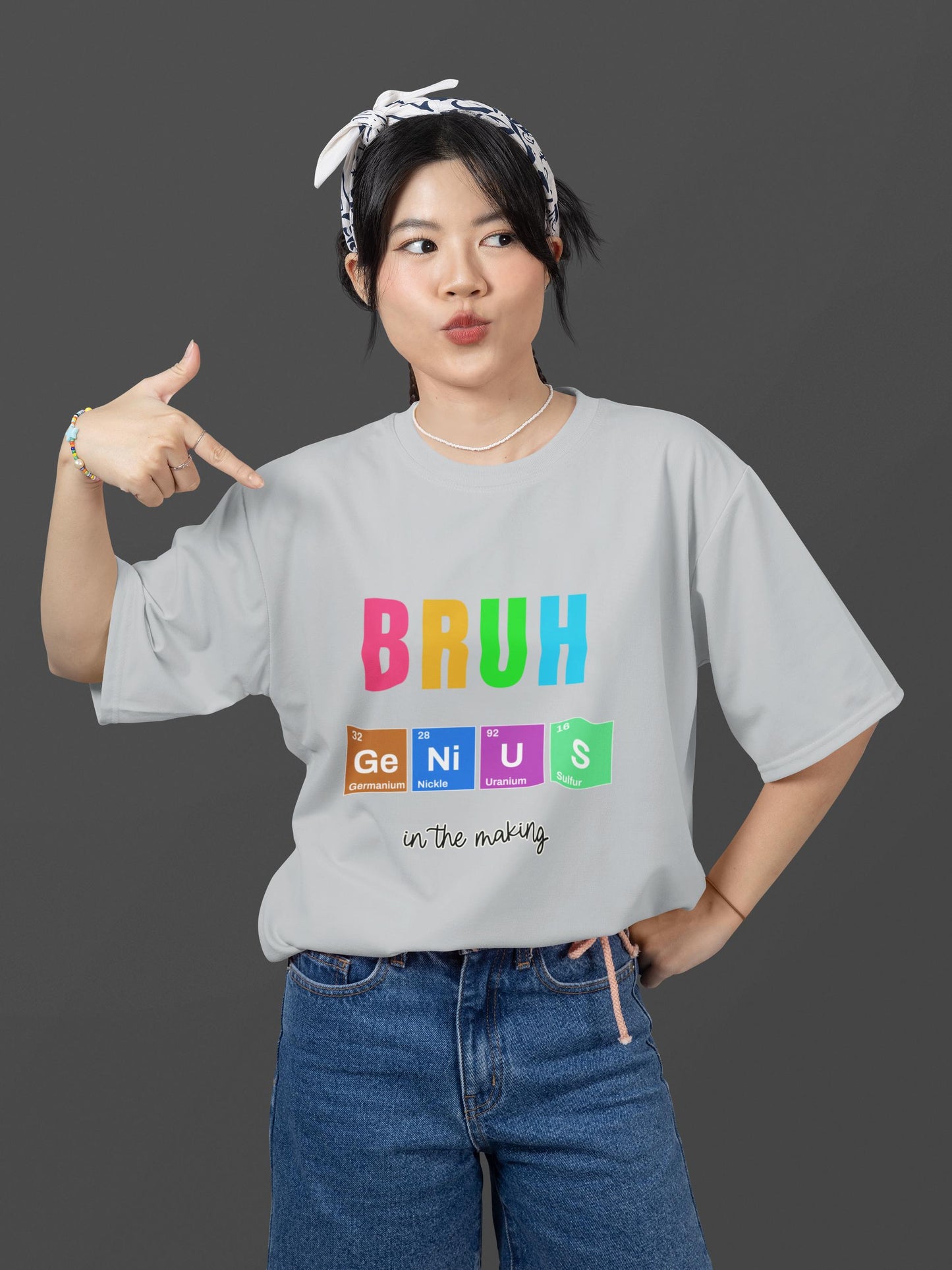 BRUH Genius Youth Tee - Fun Youth Science Inspired T-Shirt, Back to School, Back To School Teacher Student Shirt, First Day Of School Shirts