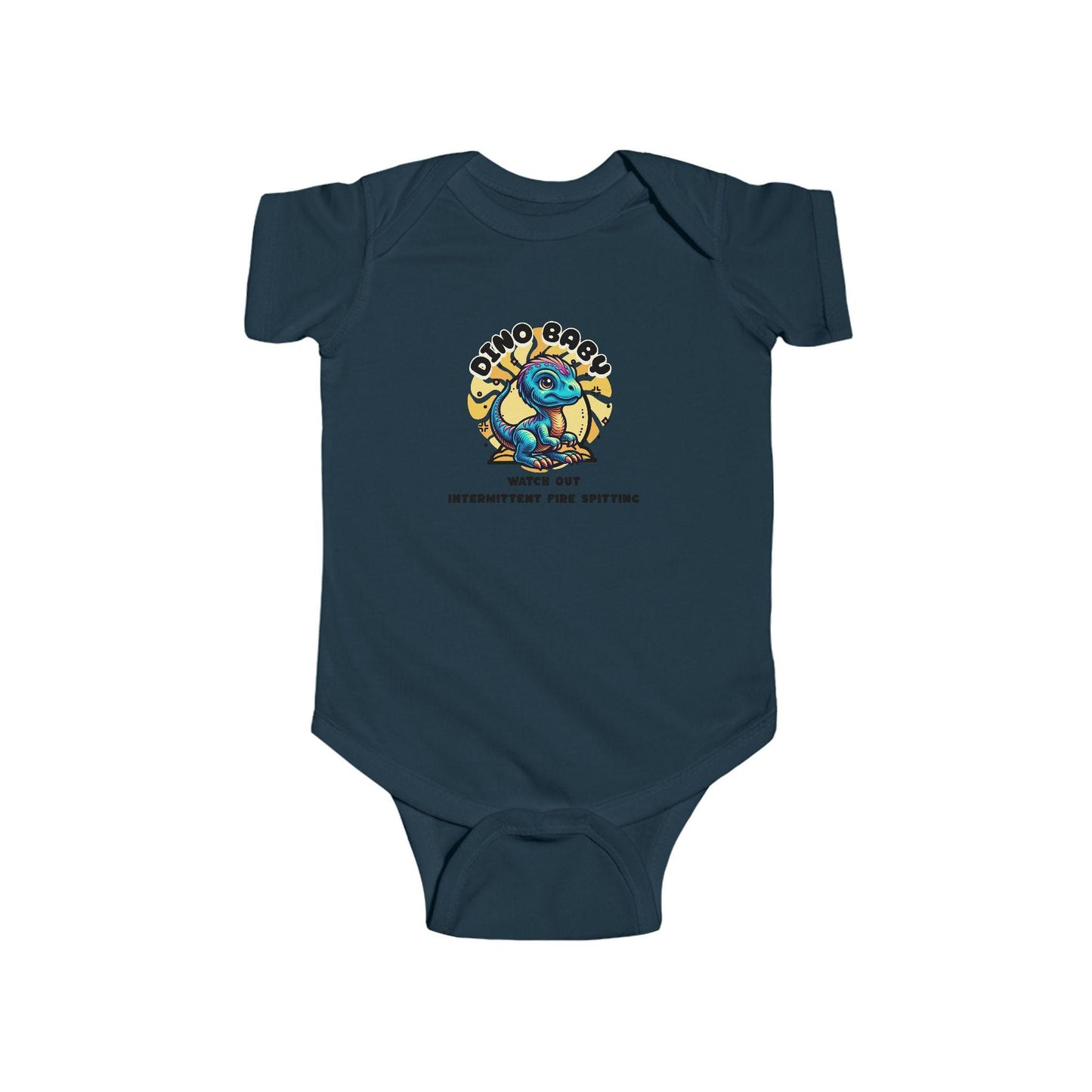 Baby Onesie - "Dino Baby" Baby Suit, Newborn Gift, Toddler Outfit, Baby Shower Gift, Baby Clothes, Spring Wear, Bodysuits for Newborn