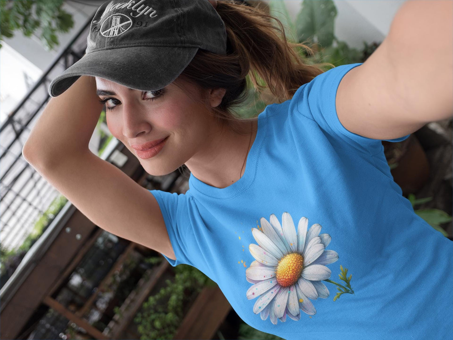 Sunflower Floral Unisex T-Shirt, Cute Daisy Tee, Casual Summer Shirt, Perfect for Gifts, Spring Fashion Must-Have, Gardening Outfit