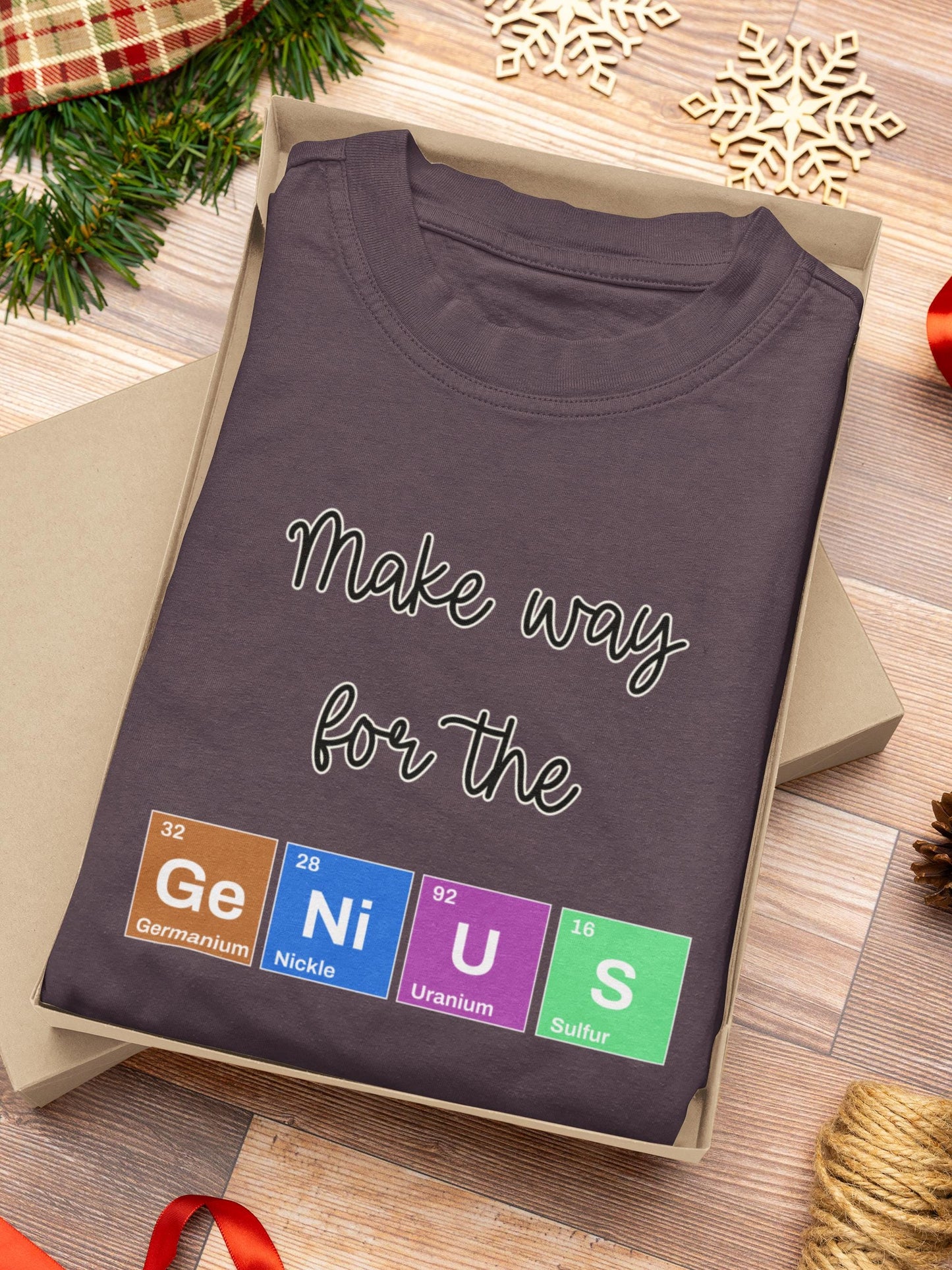 Make Way for the Genius Youth T-Shirt, Fun Youth Science Inspired T-Shirt, Back To School Teacher Student Shirt, First Day Of School Shirts