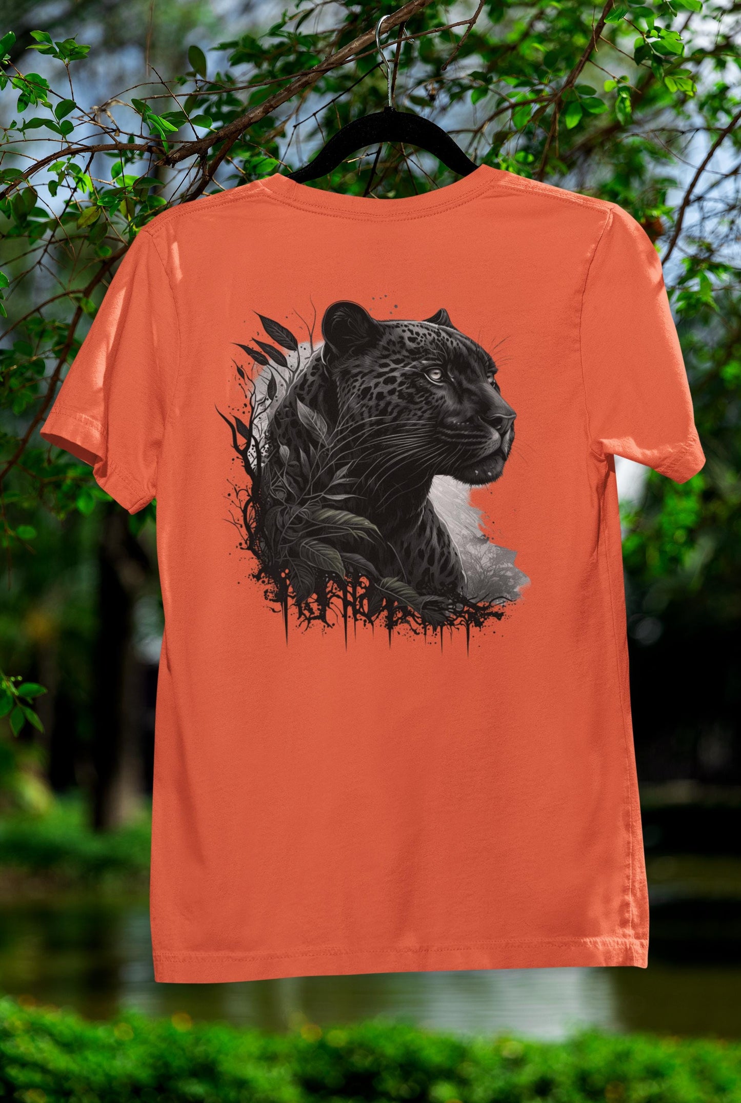 Cougar Vintage Shirt Tiger Graphic Tee, Wild Cat Shirt Retro Cougar, Animal Art Shirt, Eco-Friendly Fashion, Safari Cougar Casual Wear