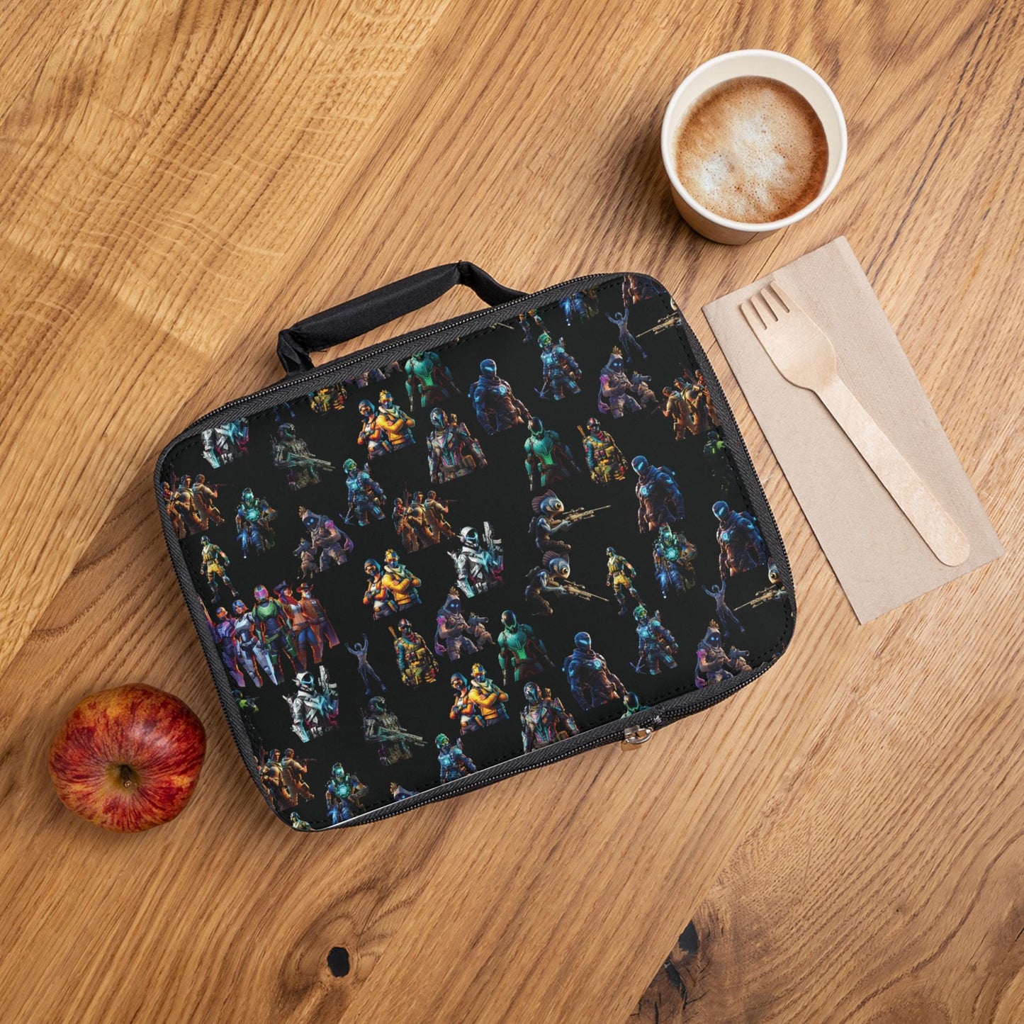 Gamer Enthusiast Lunch Bag, Perfect for Back to School, Lunch Bag Ideal for Middle & Elementary School Kids, Insulated School Lunch Bag