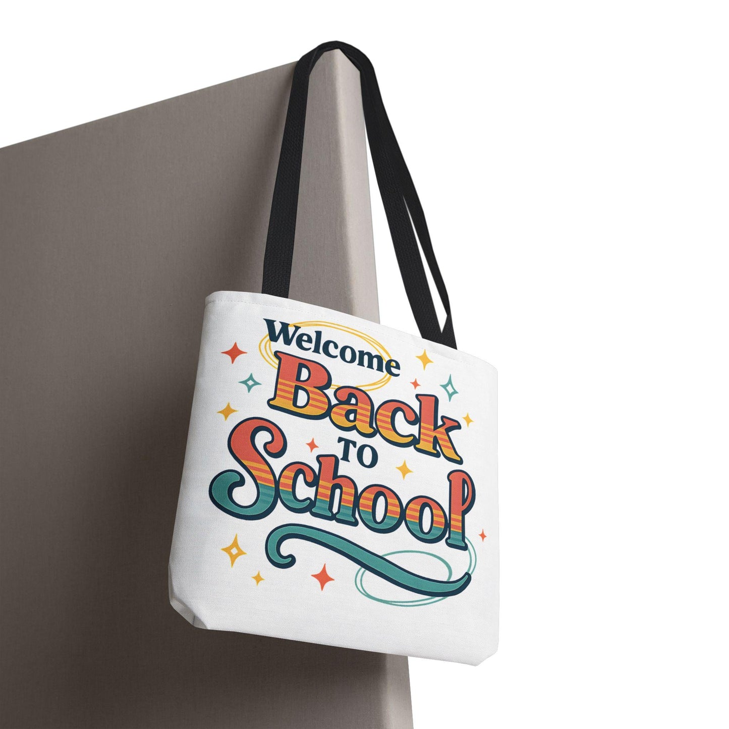 Back to School Tote Bag - Stylish Carryall for Students, School Events, College, Eco-Friendly, Gift for Teacher Appreciation Back to School