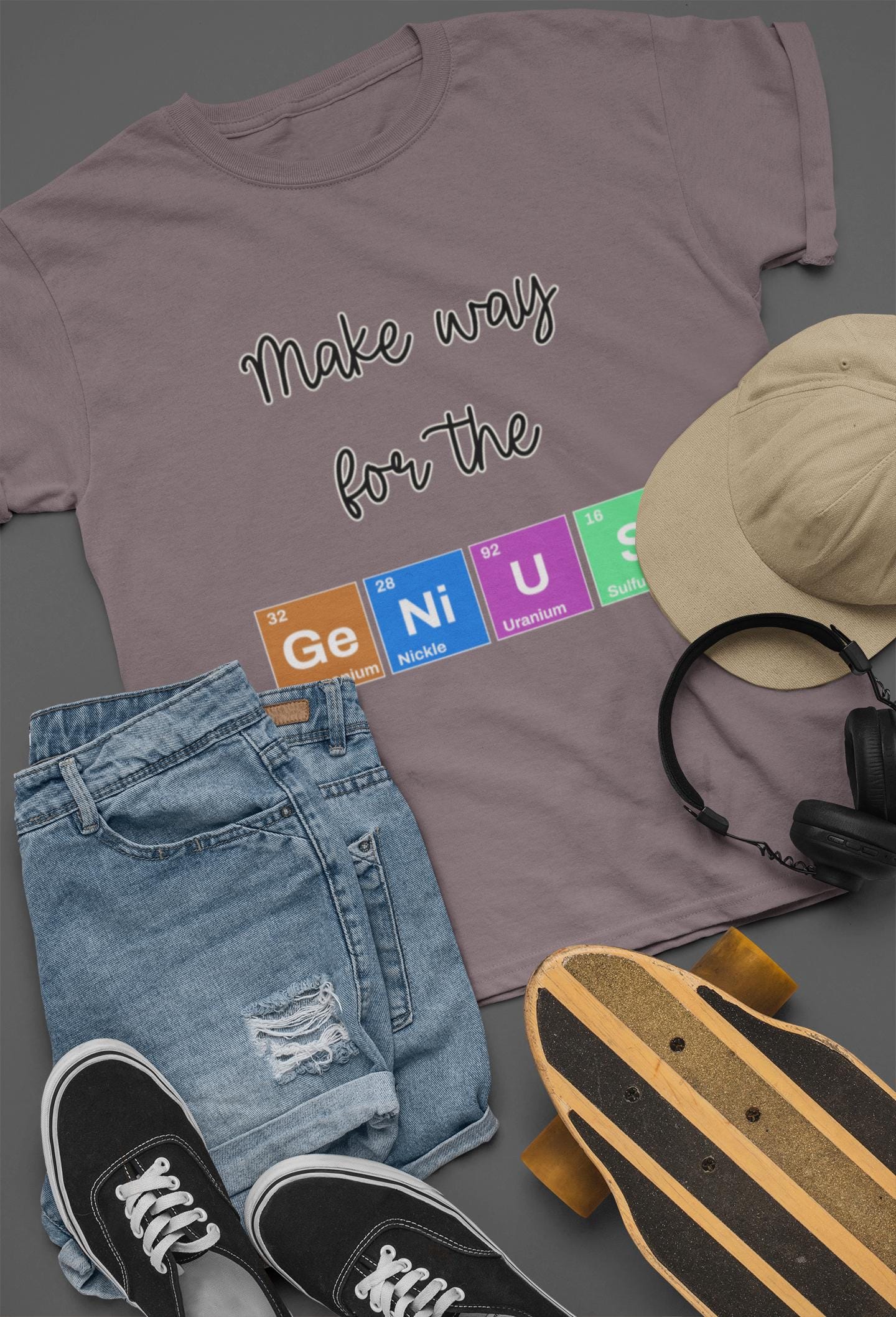 Make Way for the Genius Youth T-Shirt, Fun Youth Science Inspired T-Shirt, Back To School Teacher Student Shirt, First Day Of School Shirts