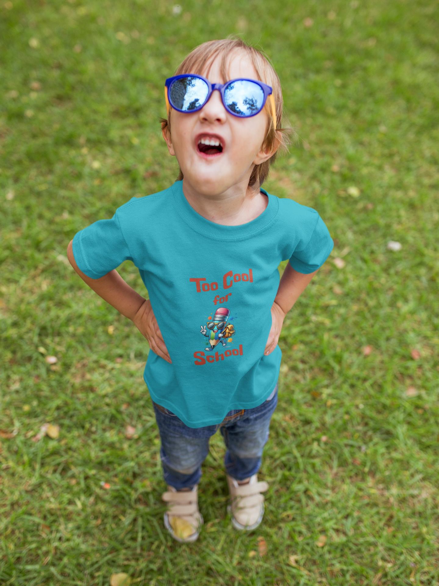 Cool Kids T-Shirt: Trendy Back-to-School Tee, Funny Kids Apparel, Birthday Gift, Childrens Clothing, Youth Fashion, Back to School Clothin