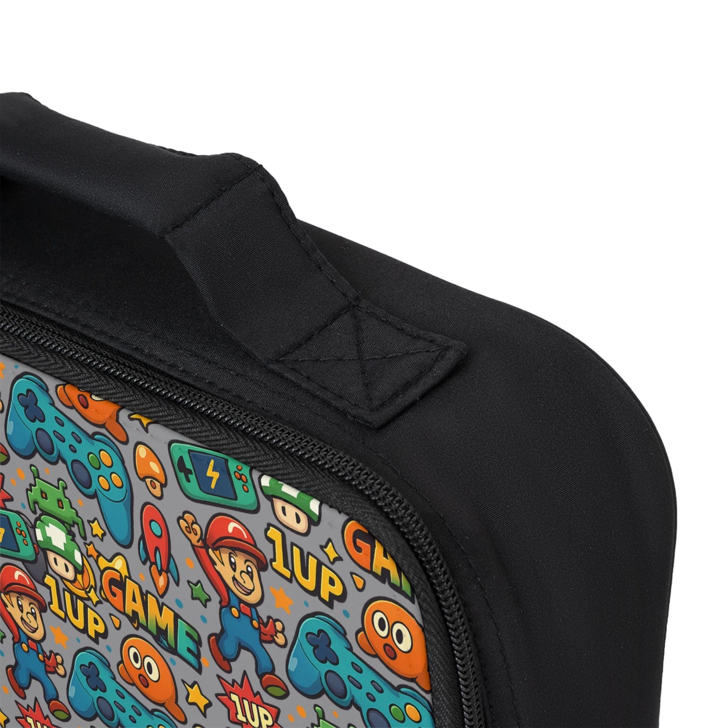 Video Game Lunch Bag - Perfect for Back to School, Picnics, and Playdates, Gamer Enthusiast Lunch Bag, School Lunch Bag for Girls & Boys