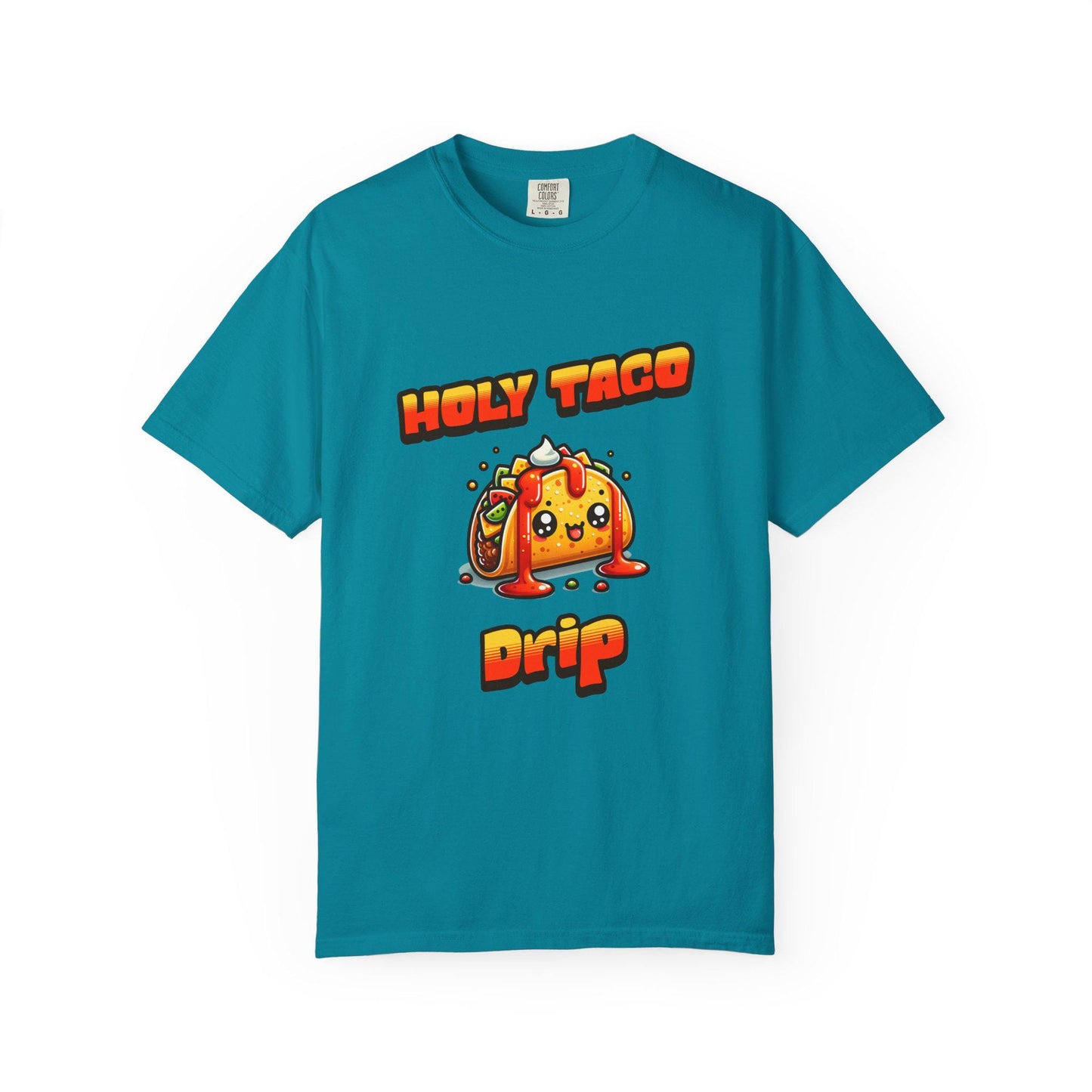Holy Taco Drip Party Unisex T-shirt, Funny Foodie Cinco De Mayo Tee, Taco Squad Shirt, Friends Gift, Taco Graphic Tee, Mexican Fiesta Shirt