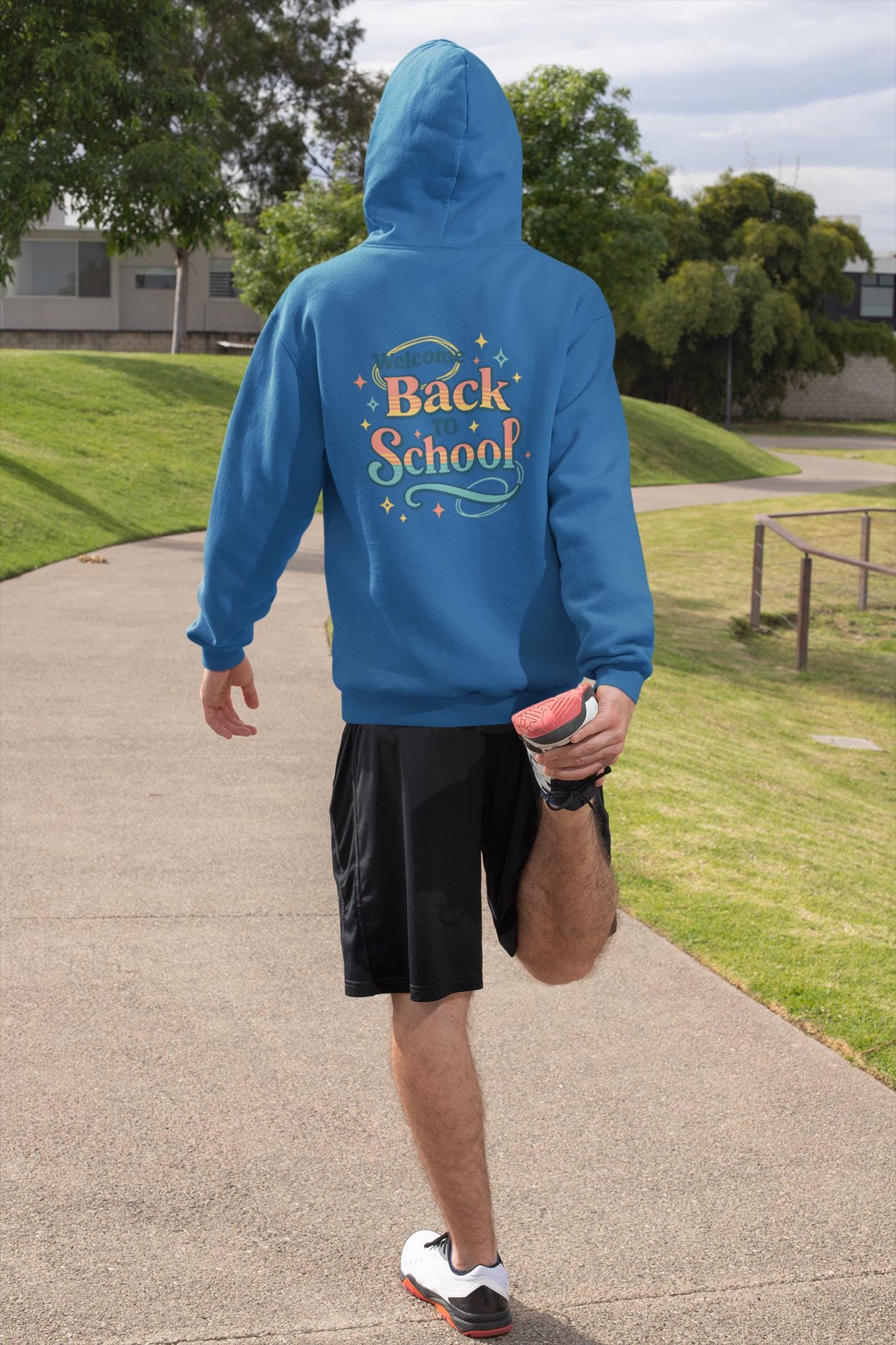 Welcome Back to School Hoodie - Hoodie for Students, School Events, College, Eco-Friendly, Gift for Teacher Appreciation Back to School