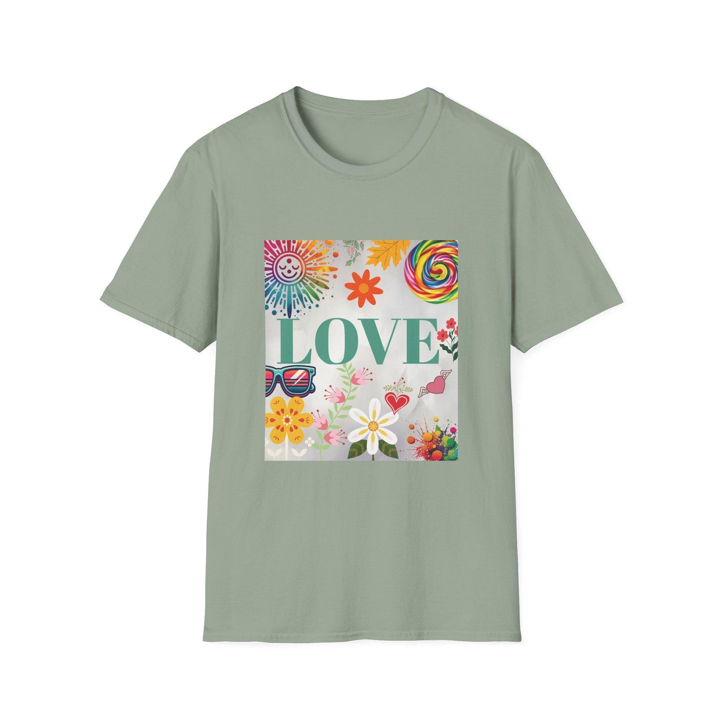 Nothing Says Love More Than Colorful Summer Blossom Flower Nostalgic Memories Tee, Hello Summer Tee, Summer Beach Vibes TShirt For Her & Him