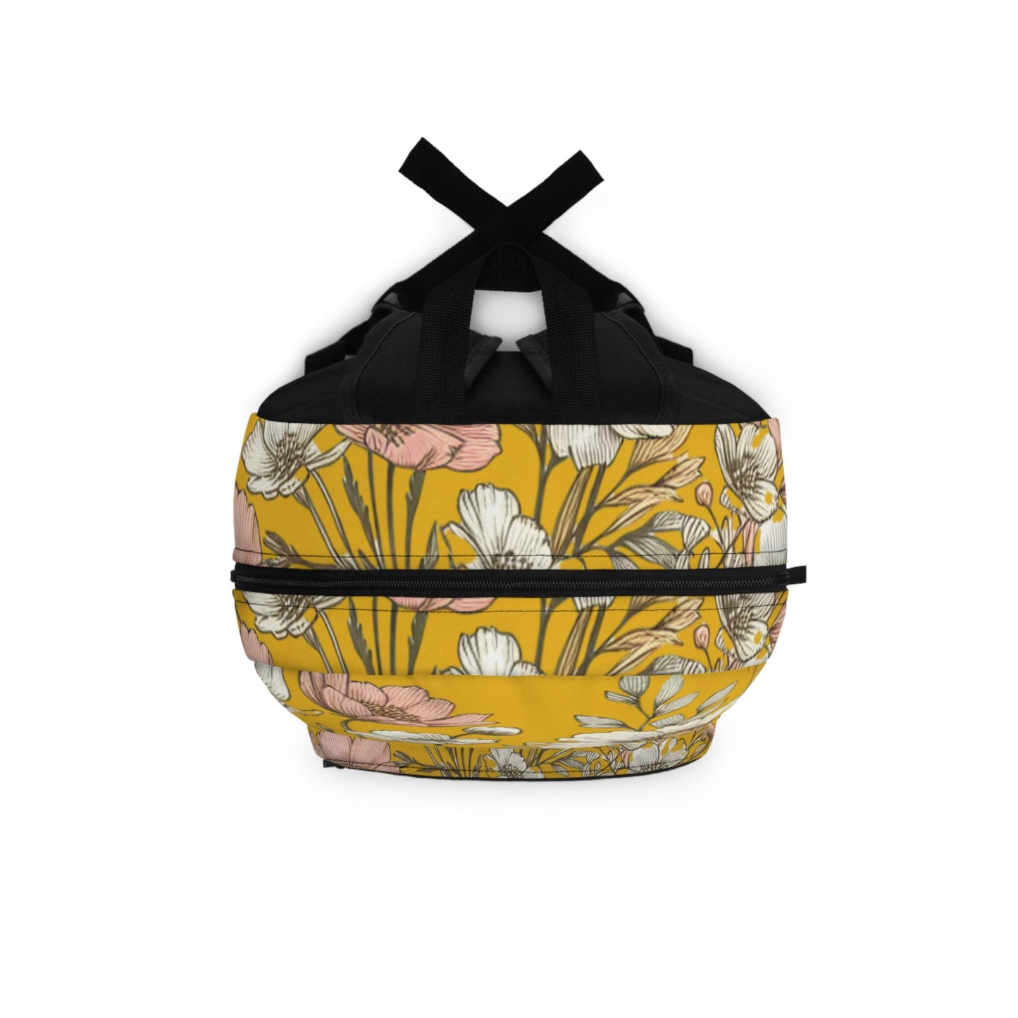 Boho Floral Backpack, Flower School Bag, Flower Print bag, Ideal for Elementary & Middle School Students, Back to School Supply for Students