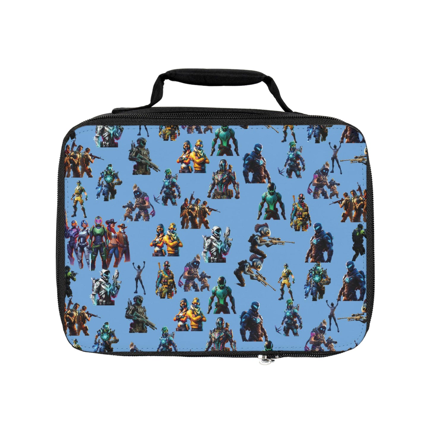 Gamer Enthusiast Lunch Bag, Perfect for Back to School, Lunch Bag Ideal for Middle & Elementary School Kids, Insulated School Lunch Bag