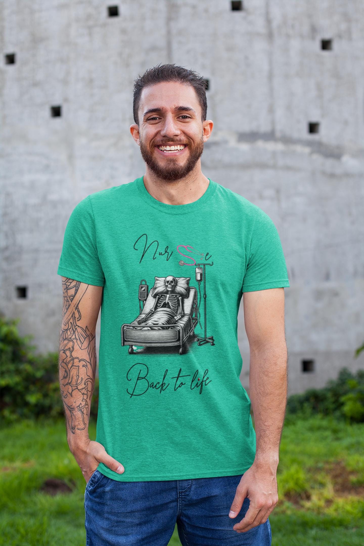 Nursing Me Back to Life Tee - Unisex Graphic T-Shirt, Perfect Gift for Shoe Lovers, Fun Casual Wear, Unique Statement Shirt