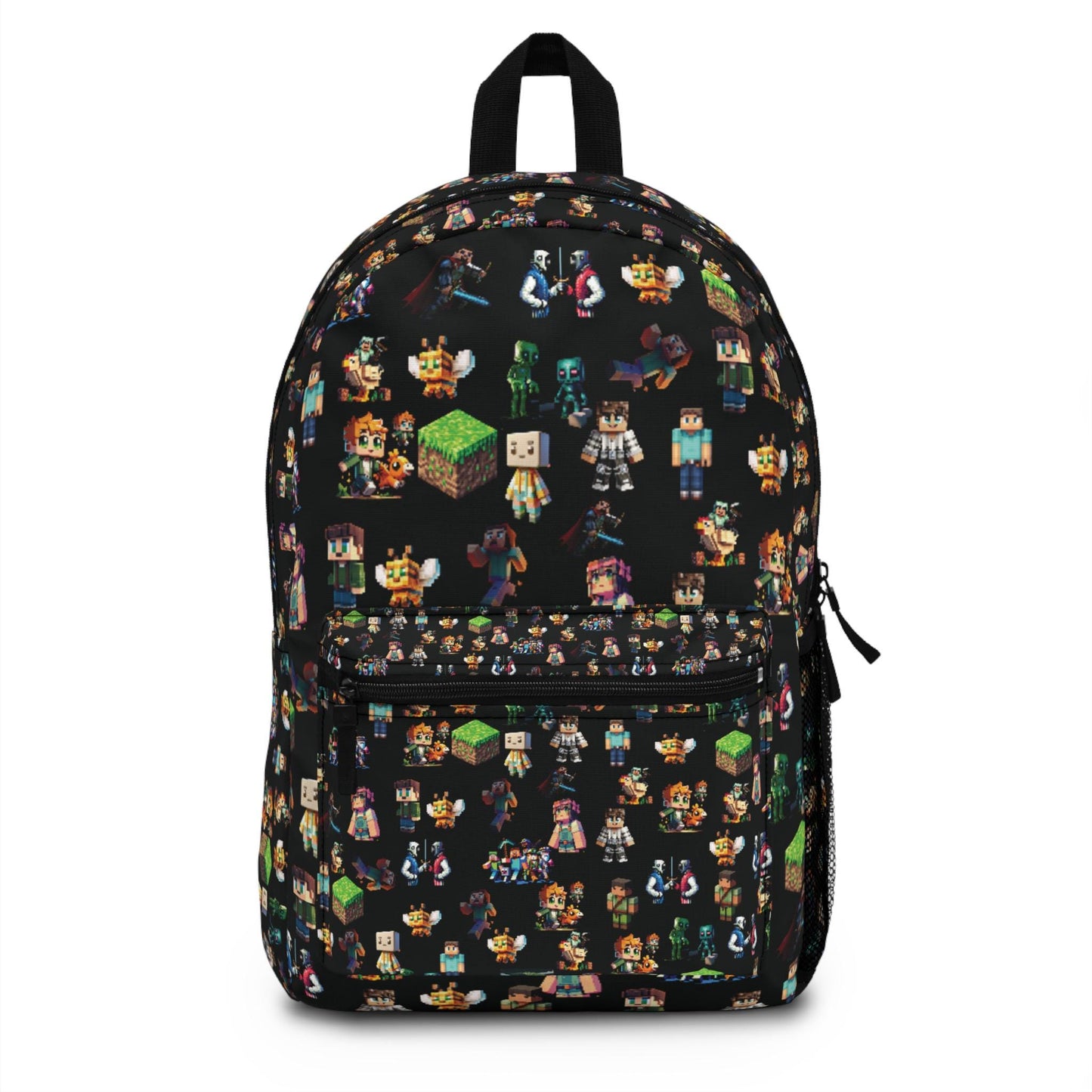 Game Characters Backpack for Kids, Gamer Bag, School Backpack, Gamer Wilderness Adventure Pack, Birthday Gift, Back to School Apparel