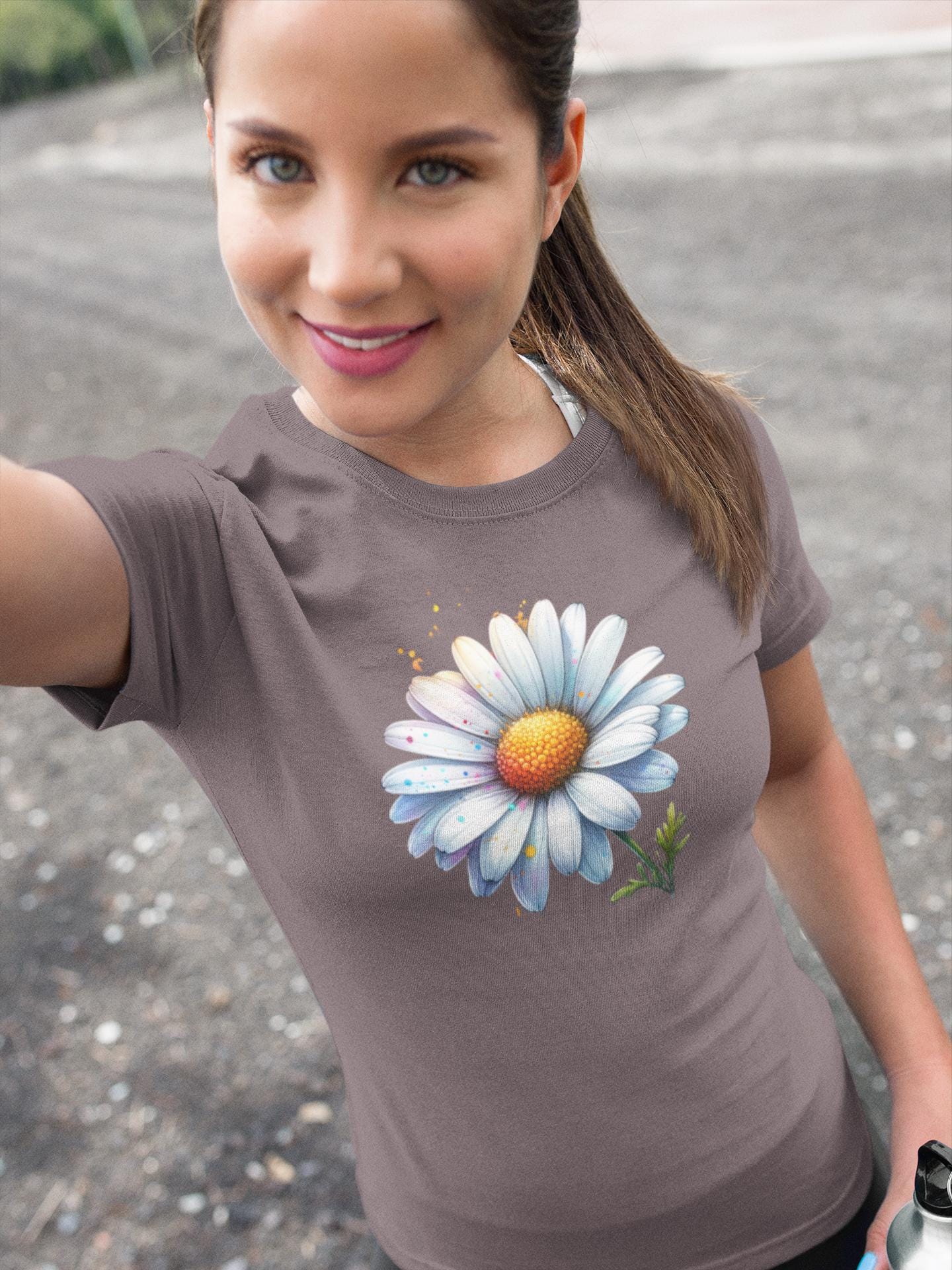 Sunflower Floral Unisex T-Shirt, Cute Daisy Tee, Casual Summer Shirt, Perfect for Gifts, Spring Fashion Must-Have, Gardening Outfit
