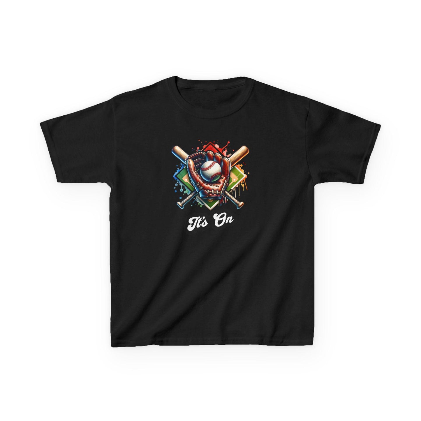 Baseball Vibes Kids Tee, Youth Sports Shirt, Fun Playtime Top, Perfect Gift for Little Athletes, Birthday Party Wear, Back to School Apparel
