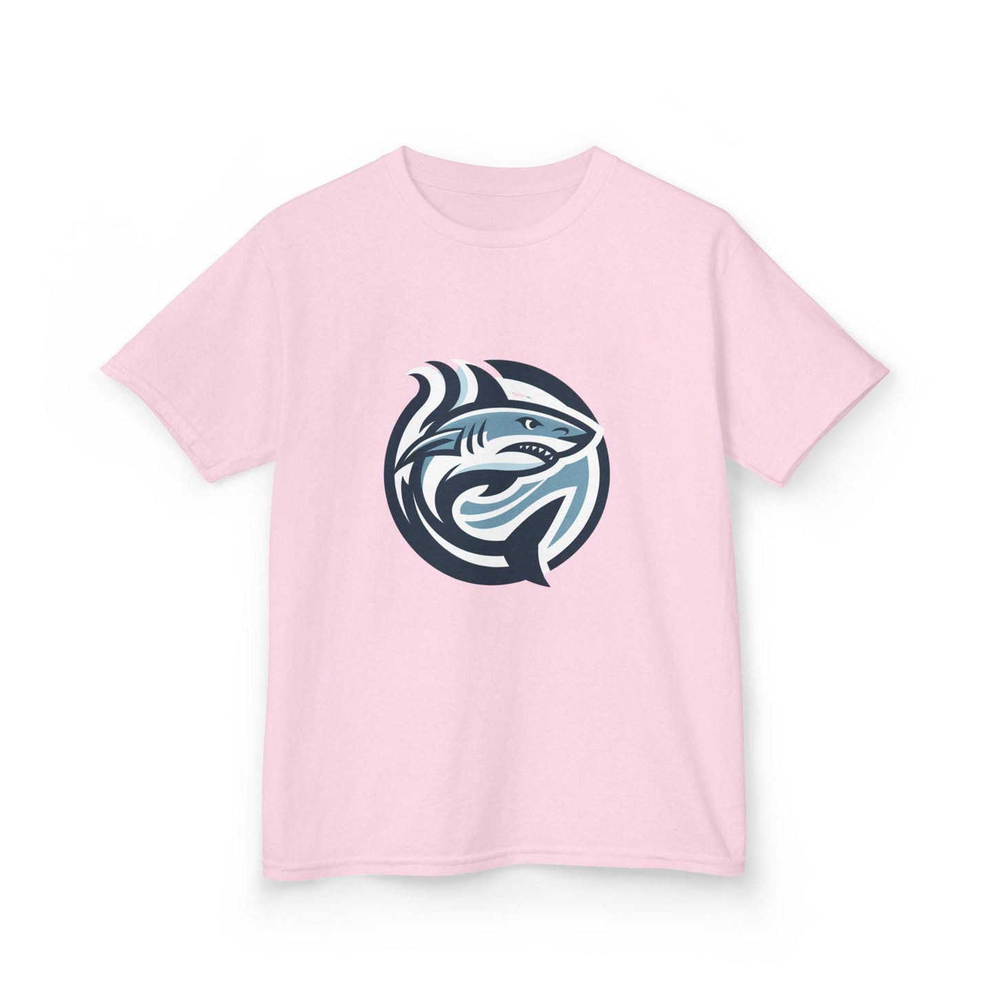 Kids Graphic Tee - "Shark" Design, Fun Shirt for Children, Cool Summer Clothing, Gift for Kids, Party Wear, Boho Natural Kids Youth Tee