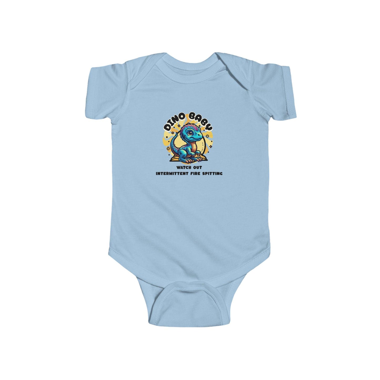 Baby Onesie - "Dino Baby" Baby Suit, Newborn Gift, Toddler Outfit, Baby Shower Gift, Baby Clothes, Spring Wear, Bodysuits for Newborn