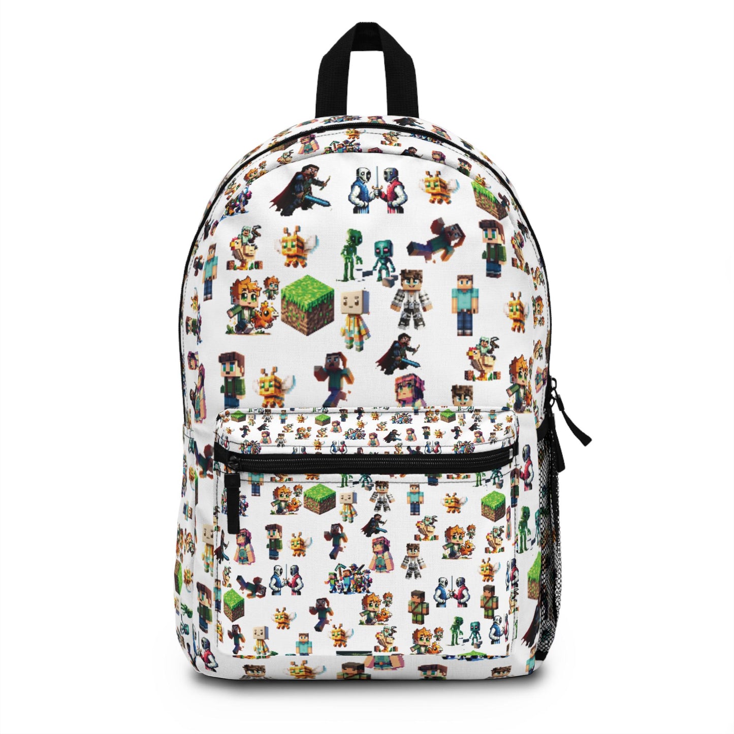 Game Characters Backpack for Kids, Gamer Bag, School Backpack, Gamer Wilderness Adventure Pack, Birthday Gift, Back to School Apparel